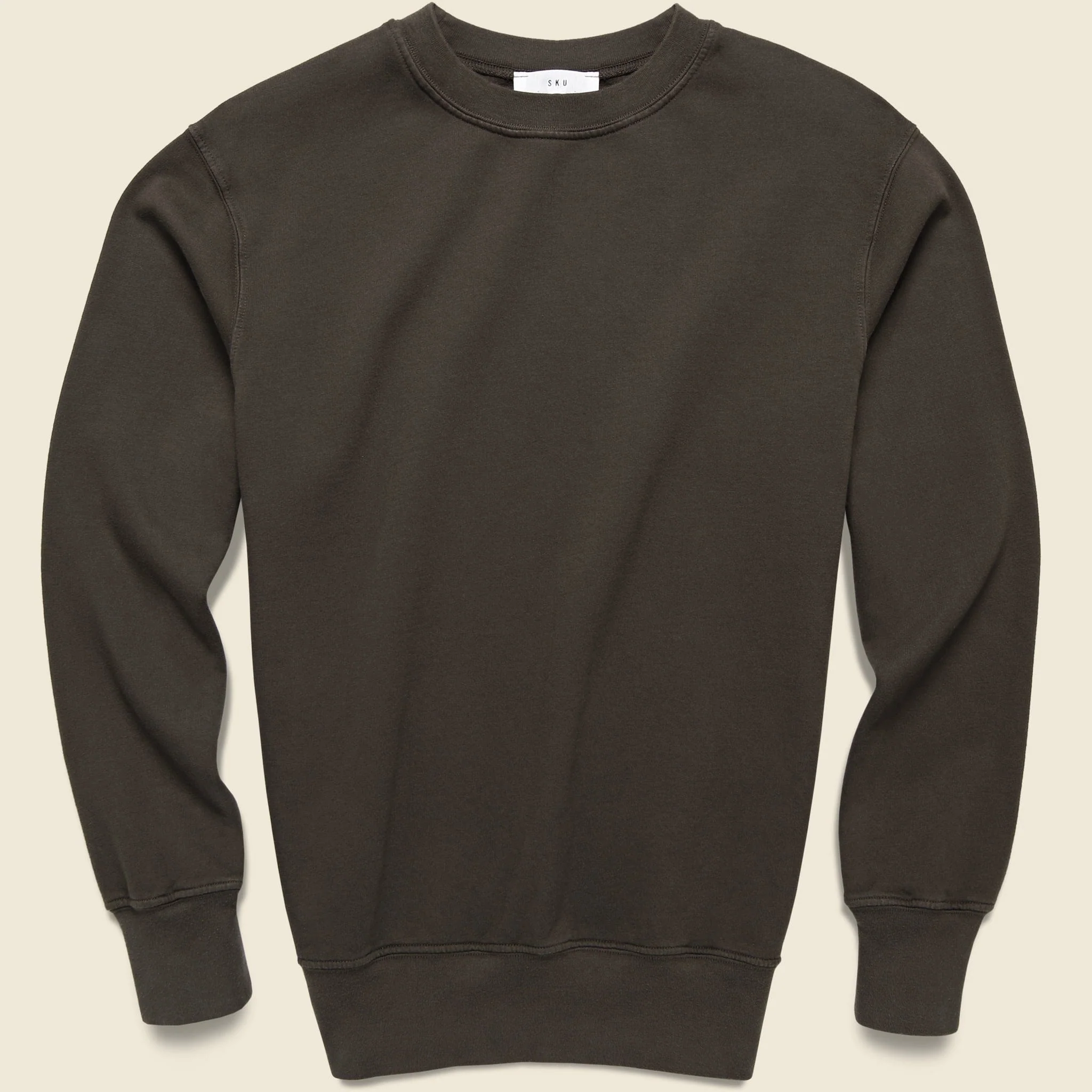 Supima Crew Sweatshirt - Bean