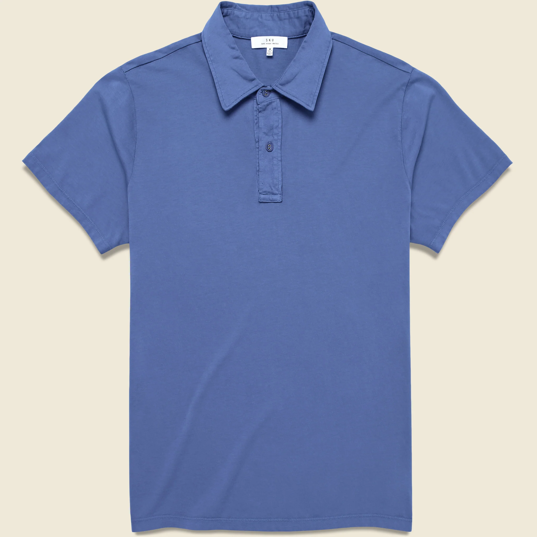 Supima Jersey Polo - Lake