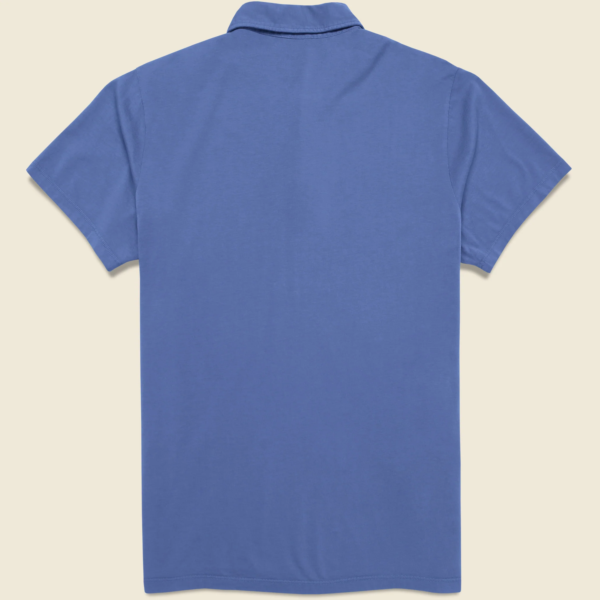 Supima Jersey Polo - Lake - Image 2