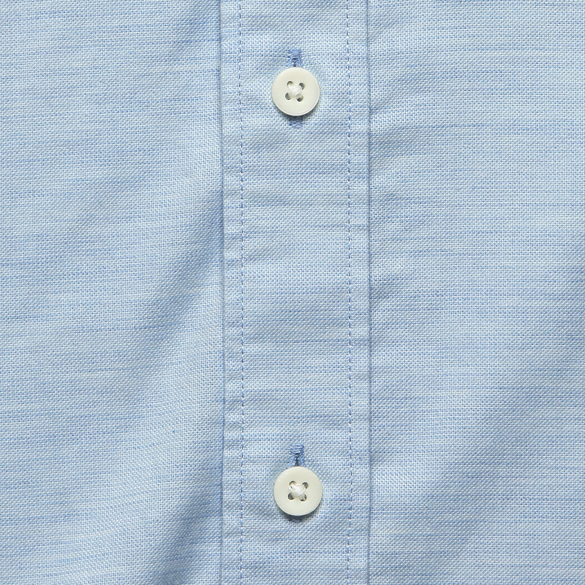Supima Oxford Shirt - Blue Heather - Image 3