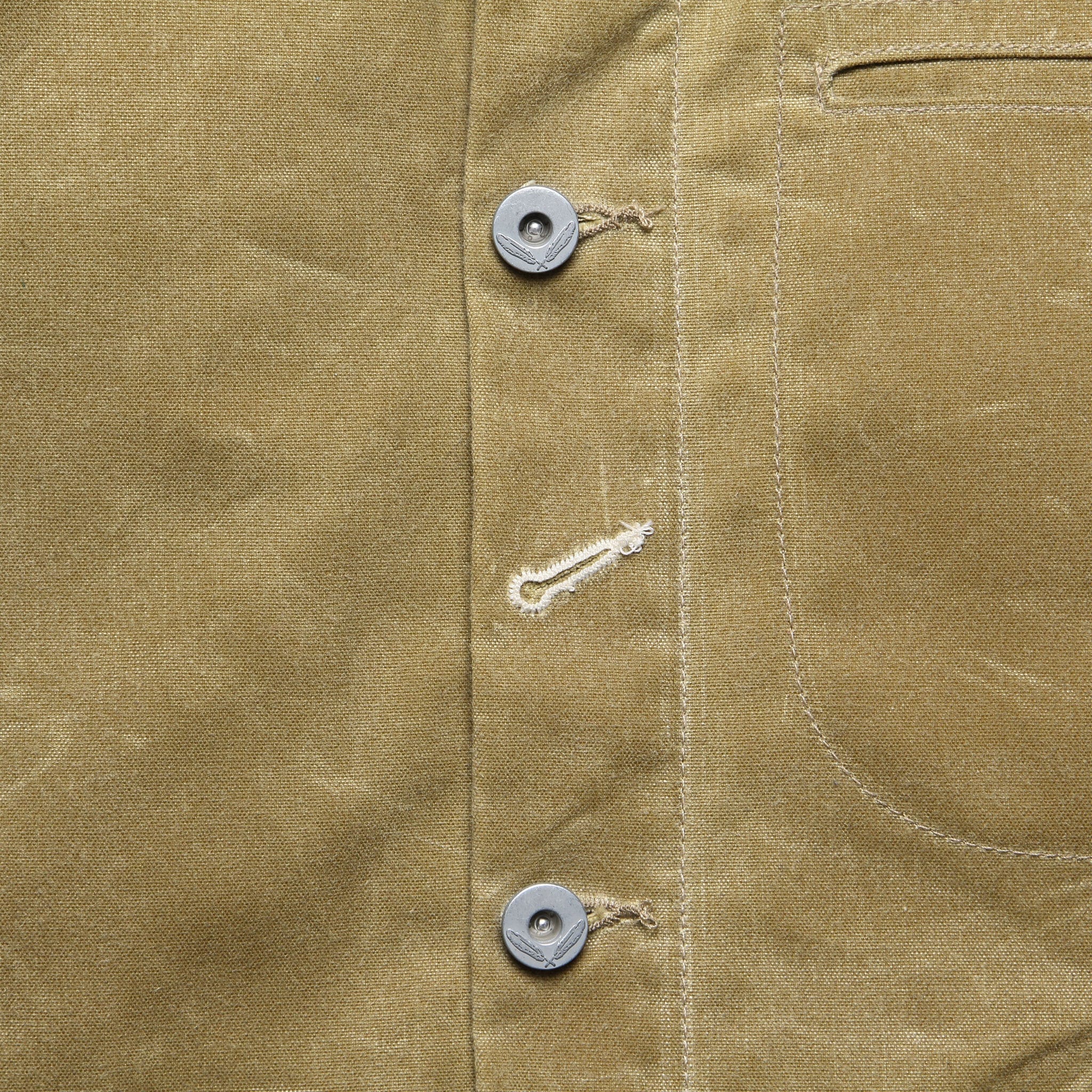 Supply Jacket - Blanket Lined Waxed Tan Ridgeline - Image 8