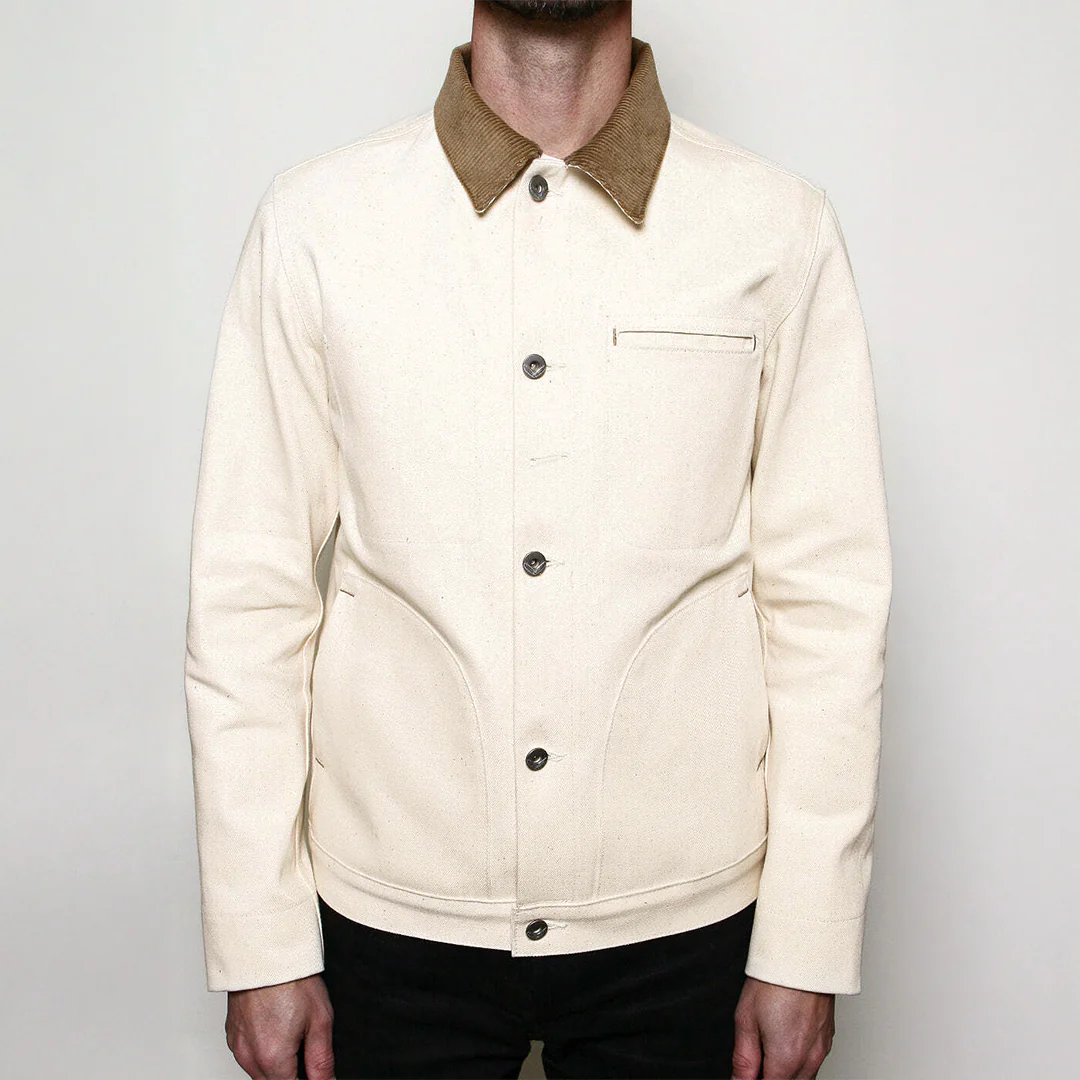 Supply Jacket - Cord Collar Ecru Selvedge - Image 3