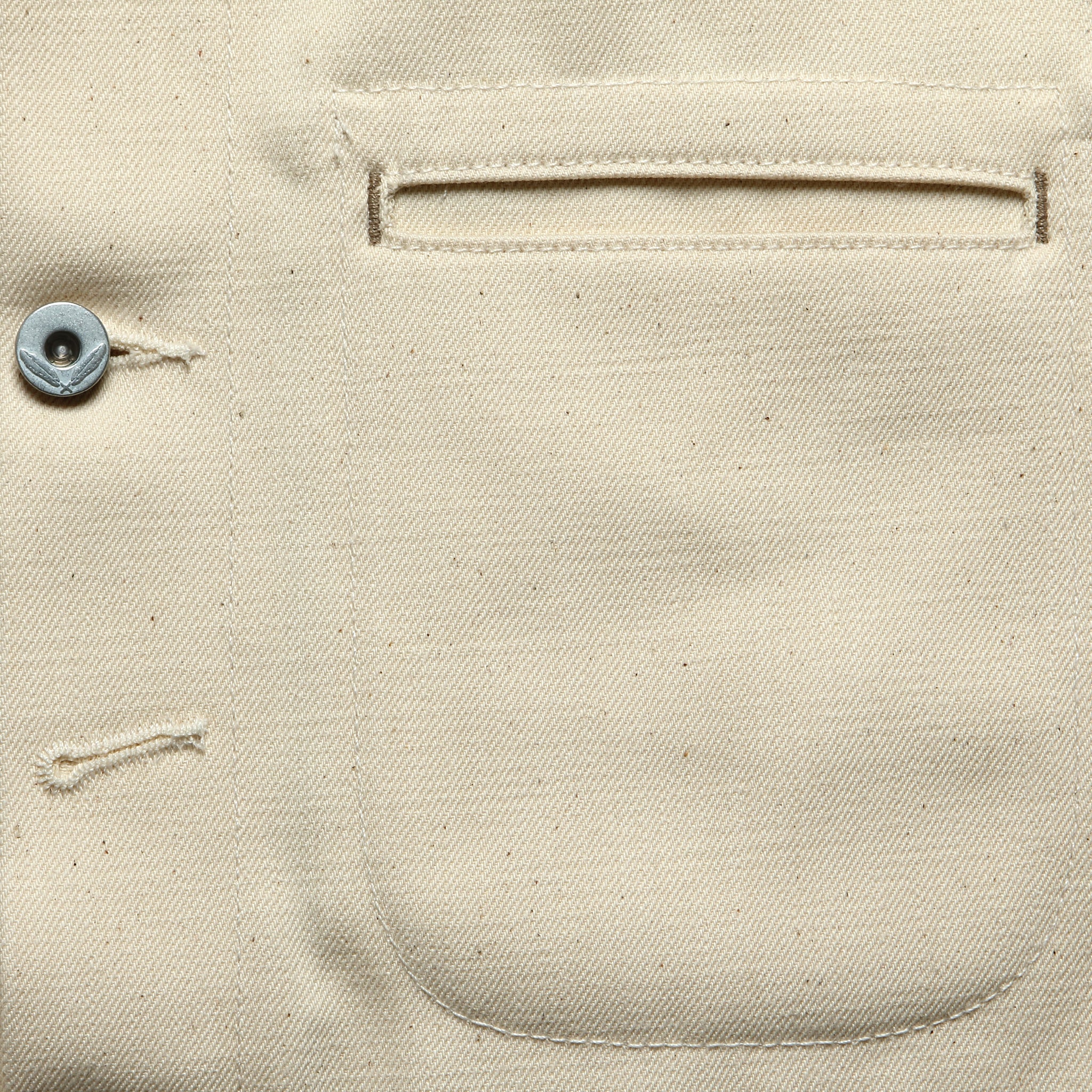 Supply Jacket - Cord Collar Ecru Selvedge - Image 6