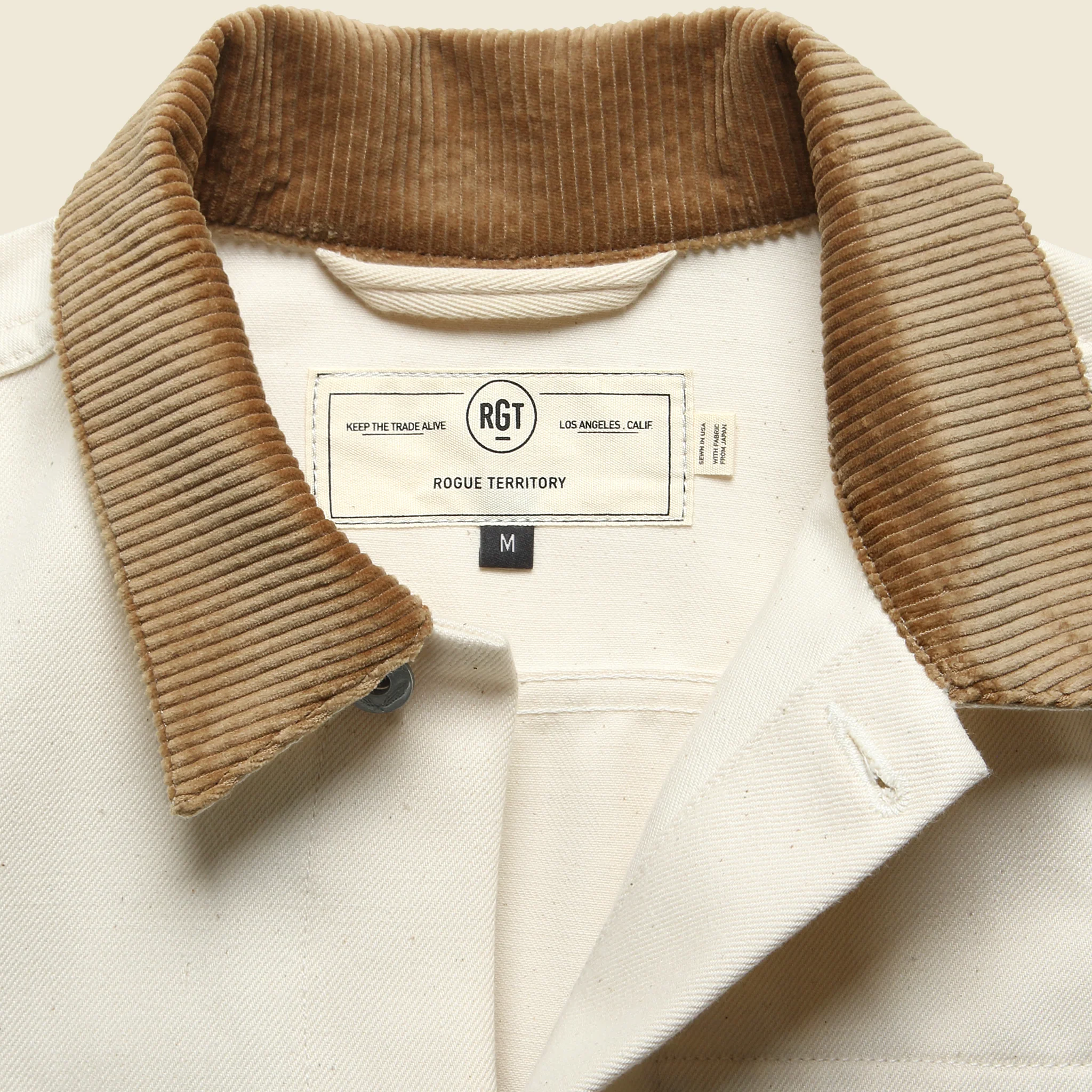 Supply Jacket - Cord Collar Ecru - Image 4