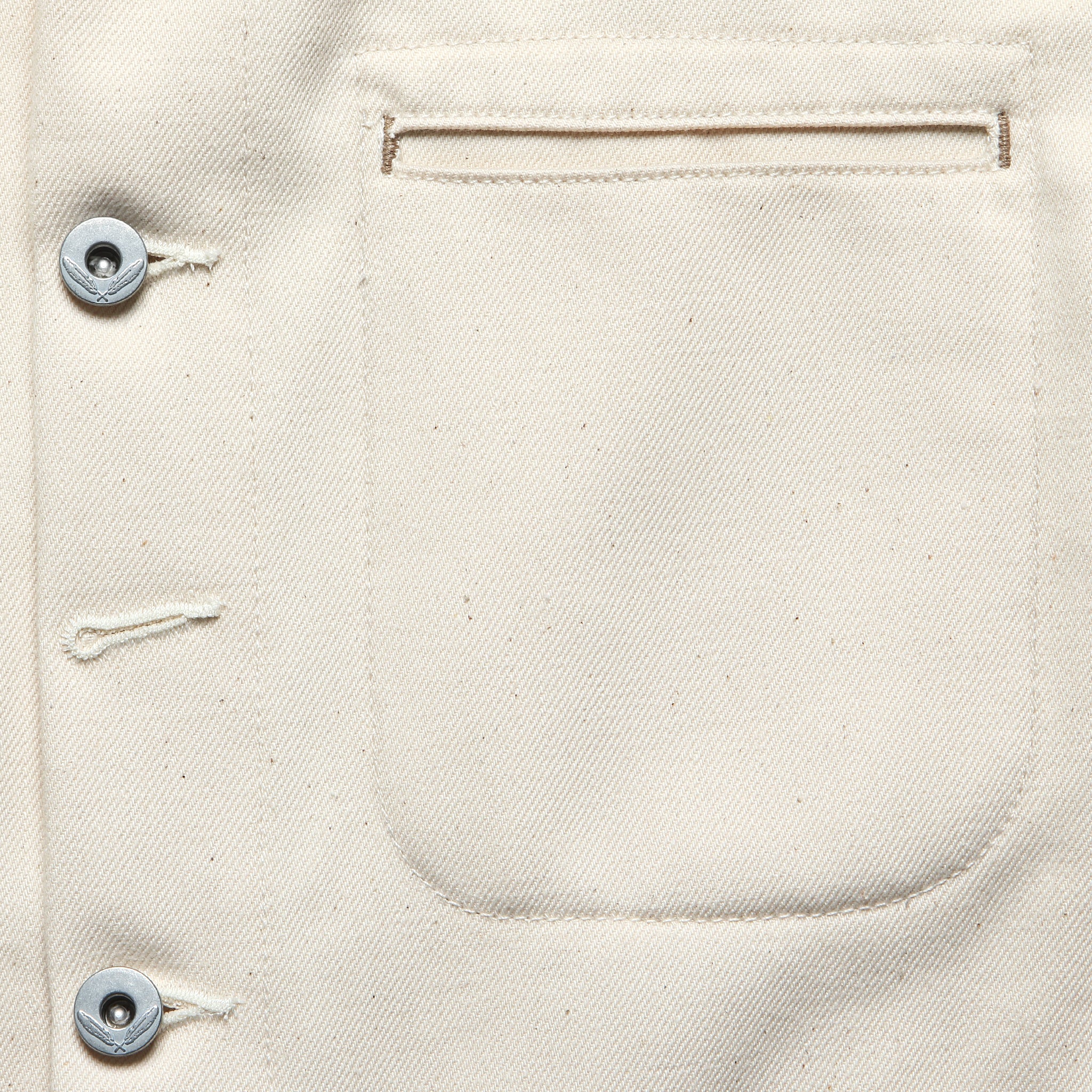 Supply Jacket - Cord Collar Ecru - Image 5