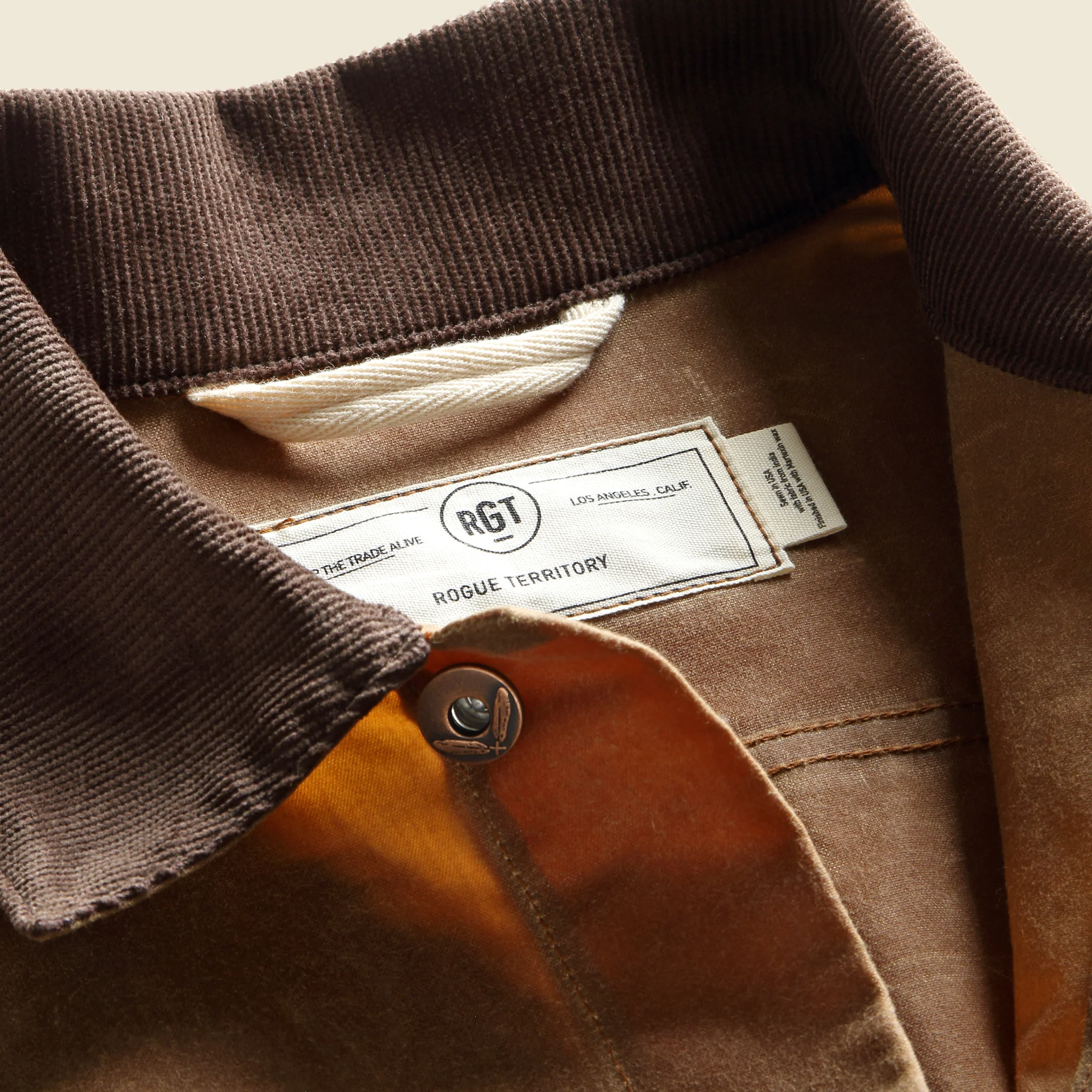 Supply Jacket - Cord Collar Whiskey - Image 3
