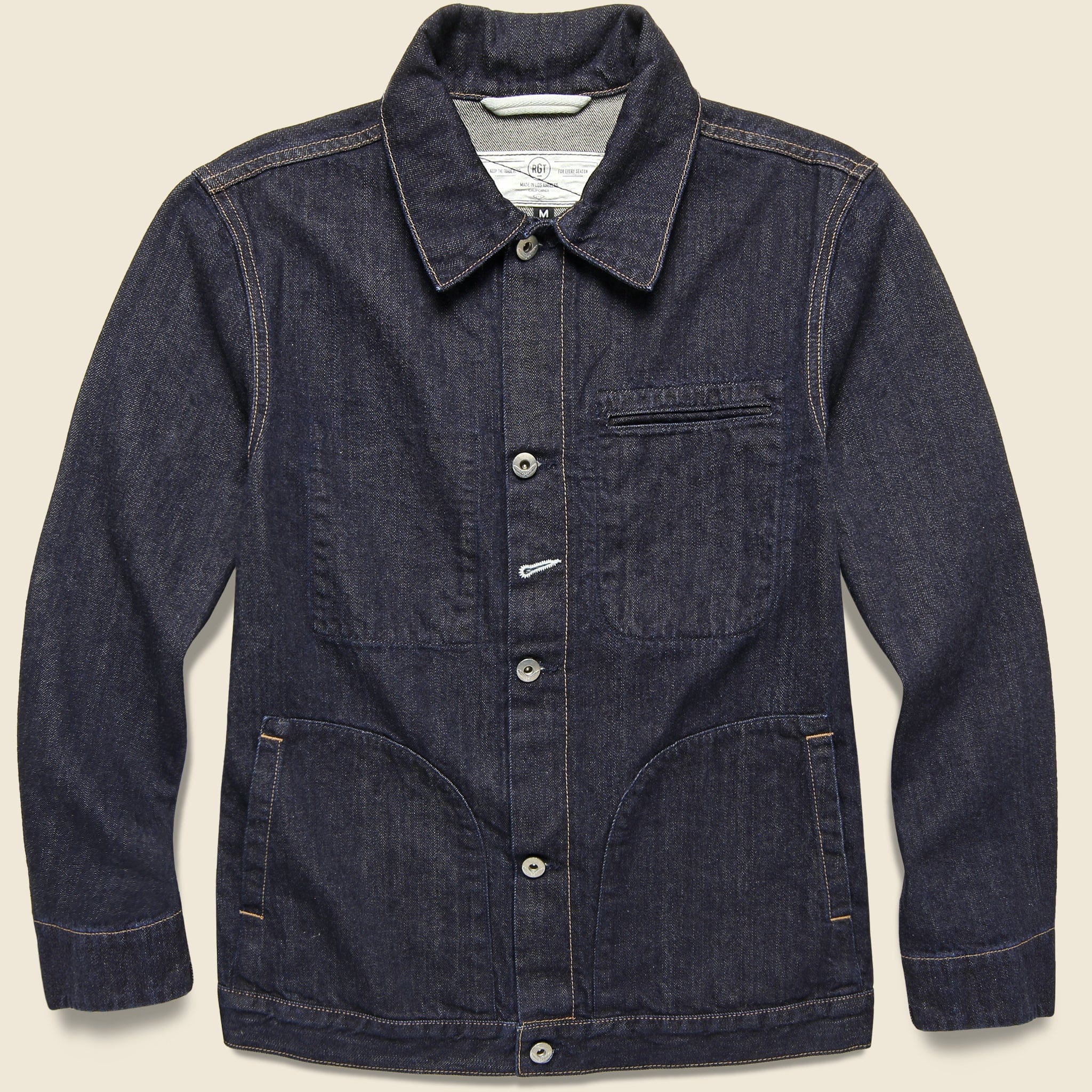Supply Jacket - Rinsed Tinted Weft