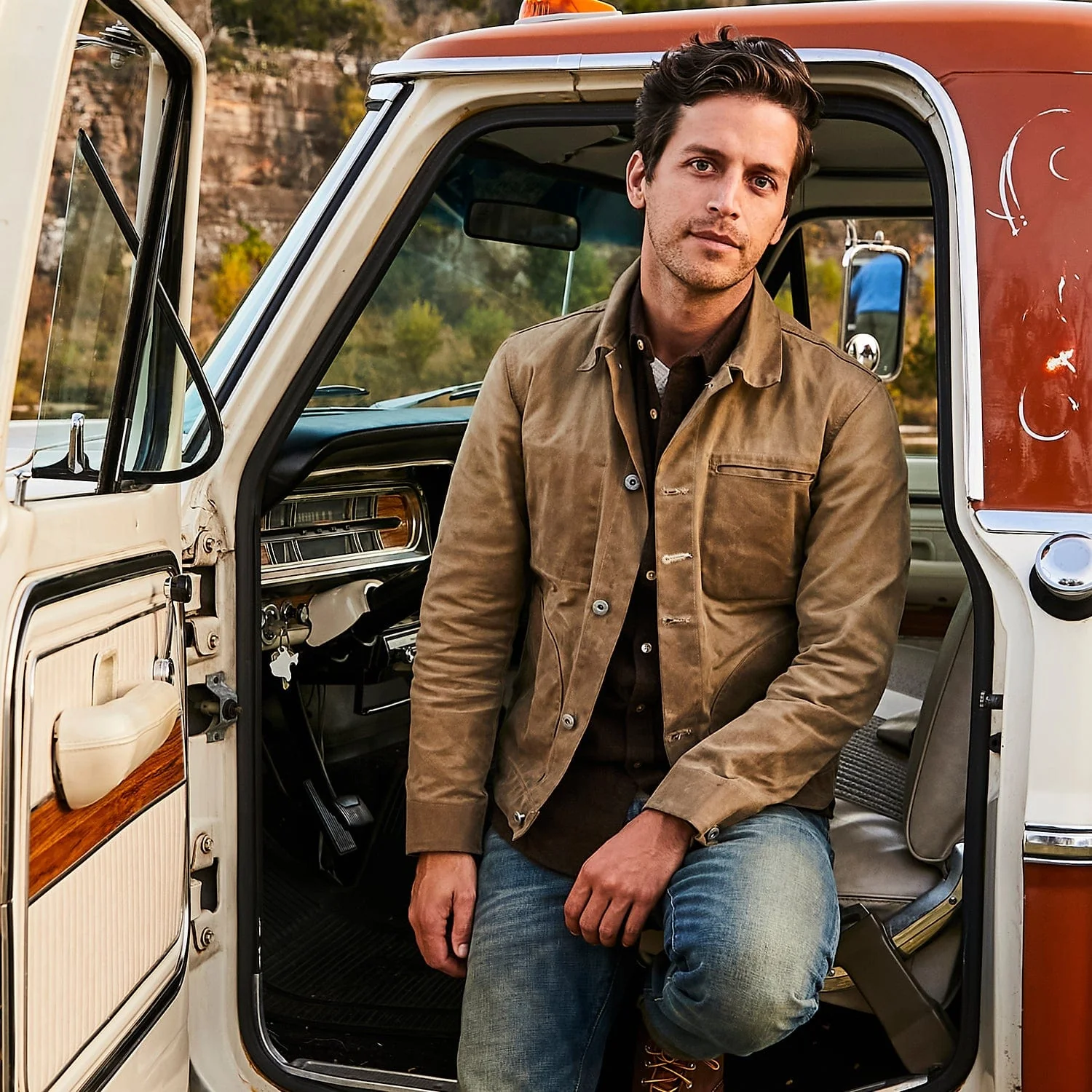 Supply Jacket - Waxed Tan Ridgeline - Image 3