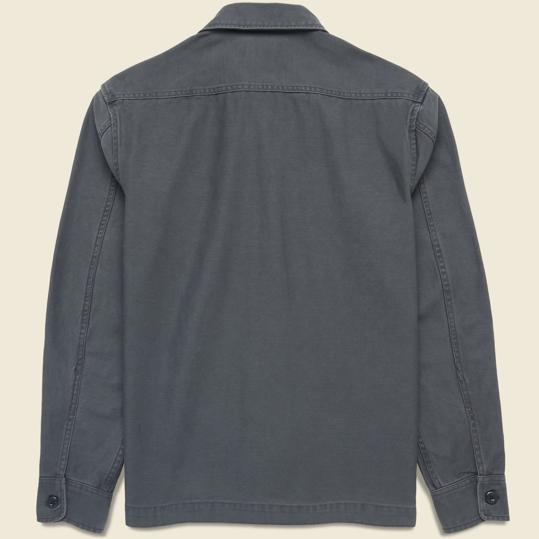 Surplus Shirt - Faded Black Sateen - Image 4