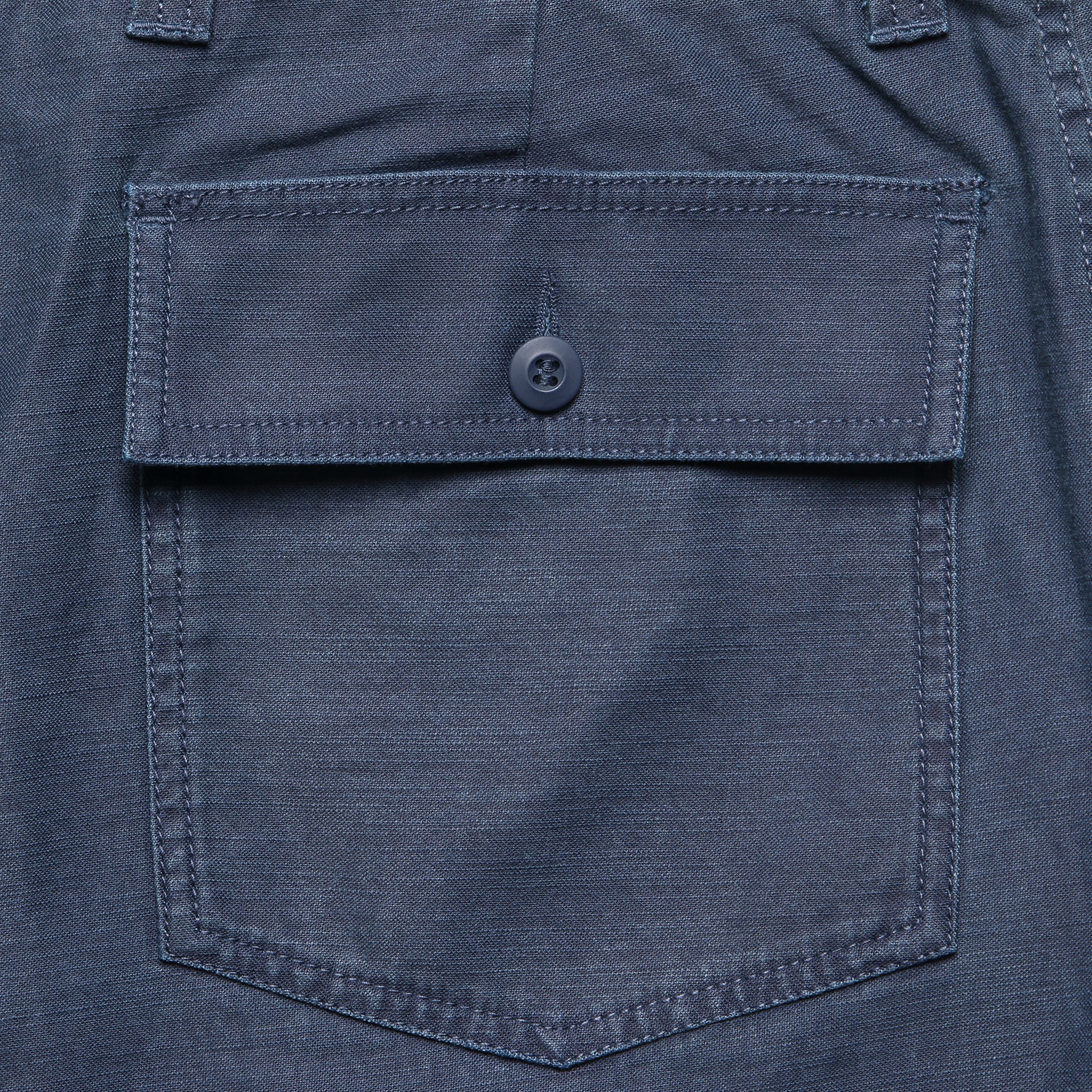 7" Surplus Shorts - Dark Navy Sateen - Image 3