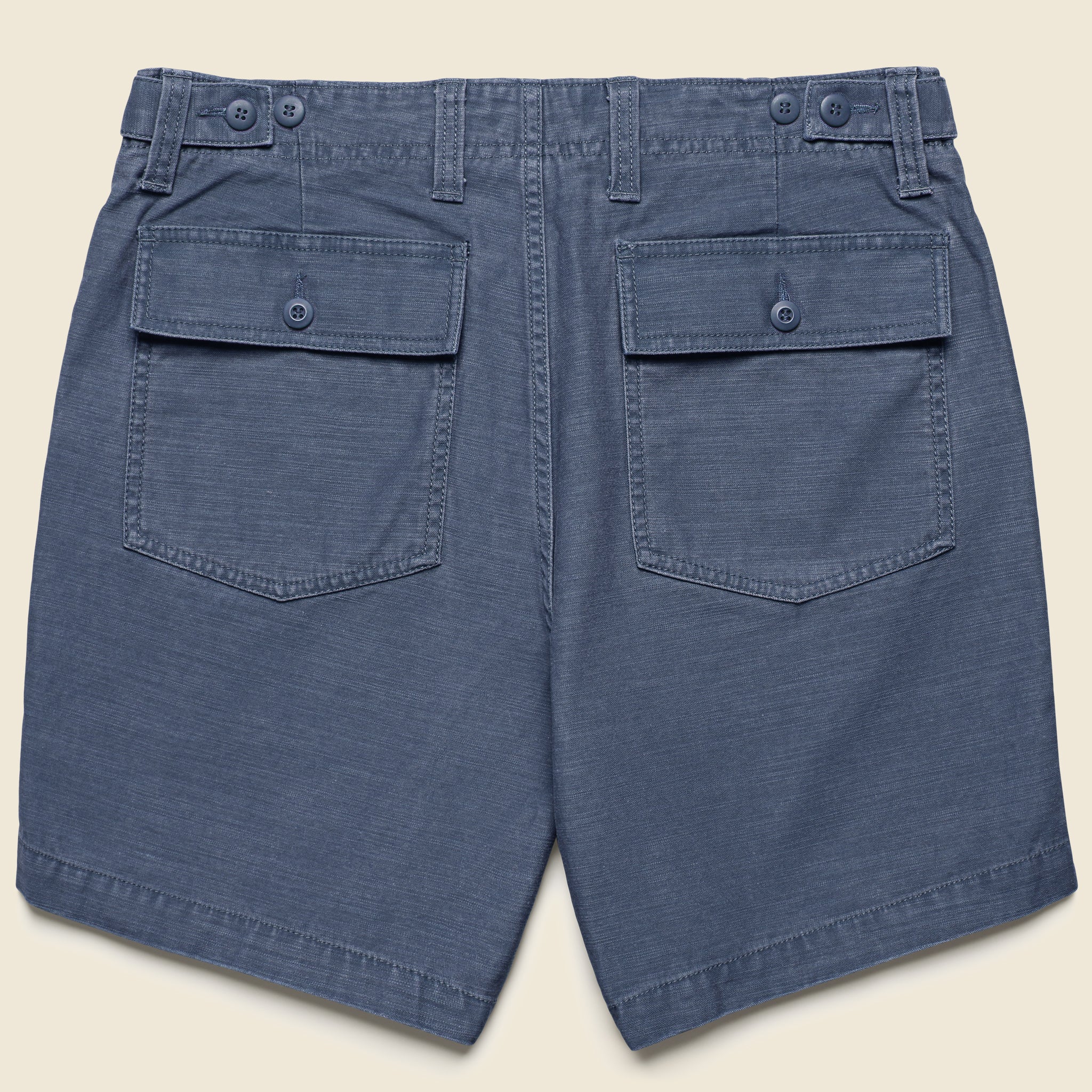 7" Surplus Shorts - Dark Navy Sateen - Image 4
