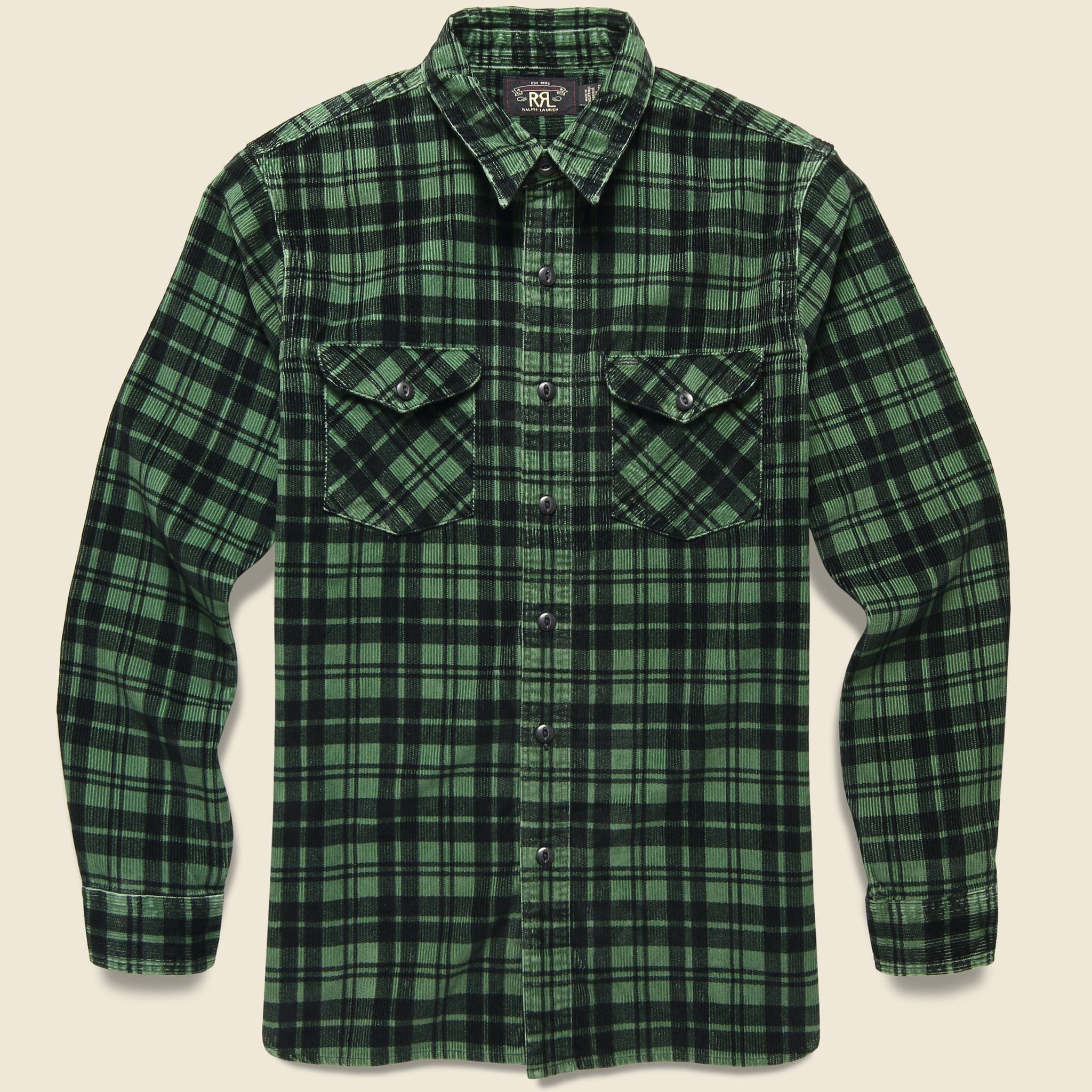 Sweet Orr Plaid Workshirt - Green/Black