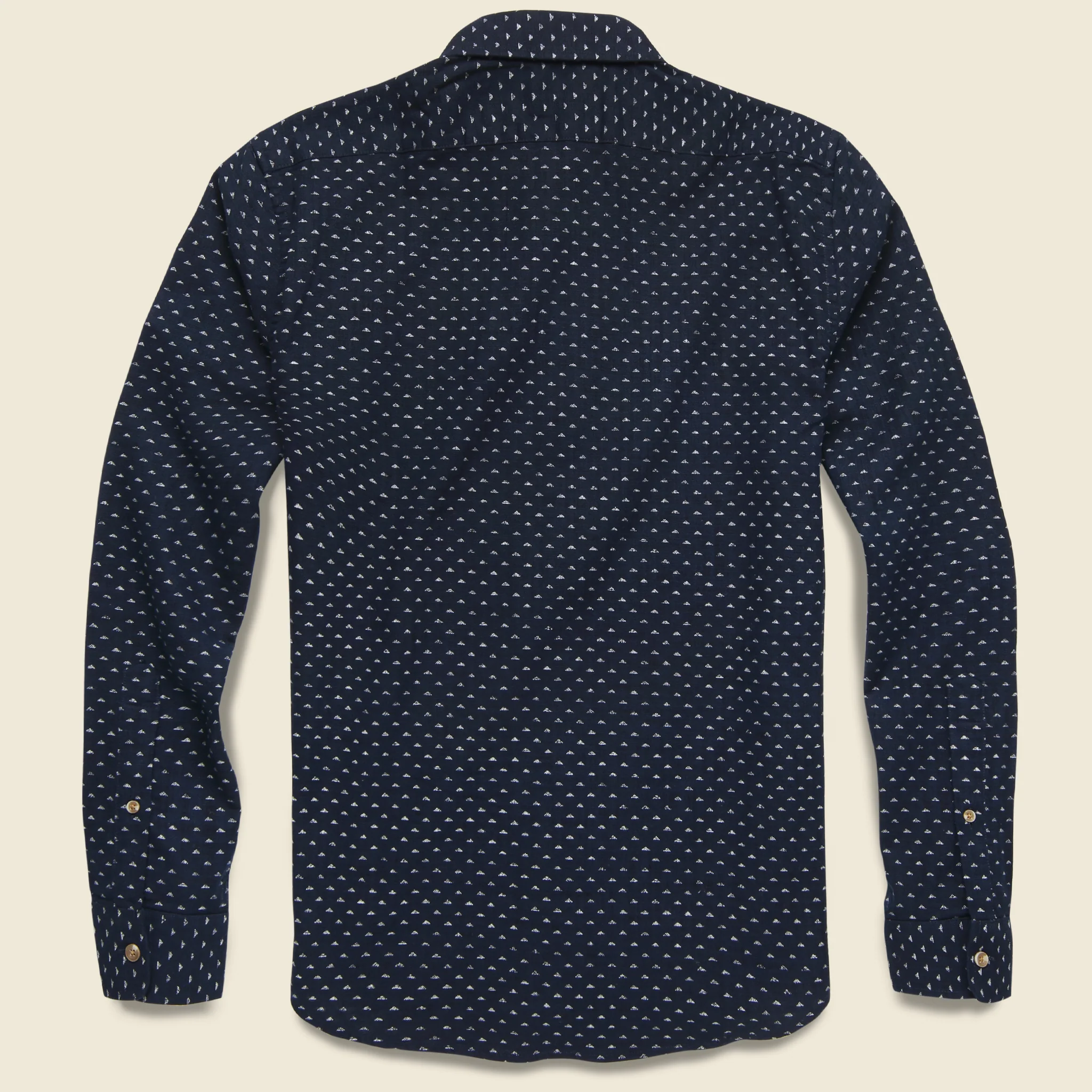 California Shirt - Indigo Pyramid - Image 2