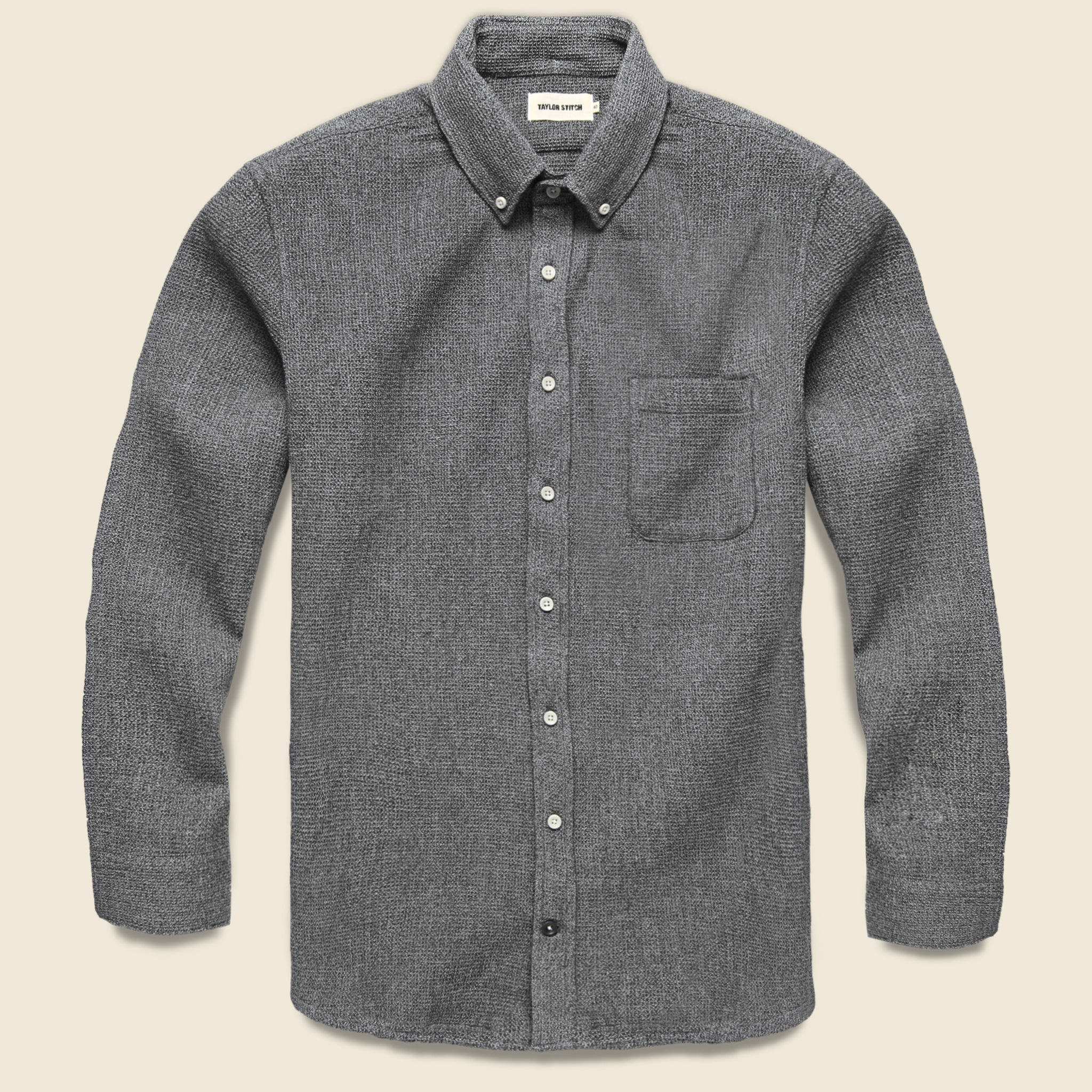 Jack Shirt - Heathered Ash Waffle