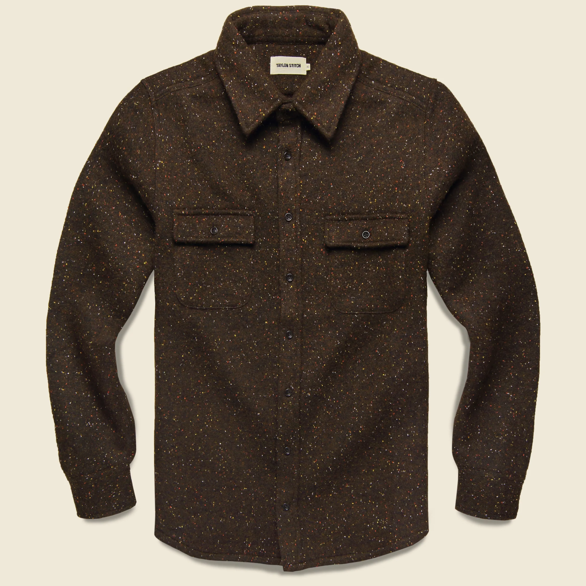Leeward Shirt - Chocolate Donegal