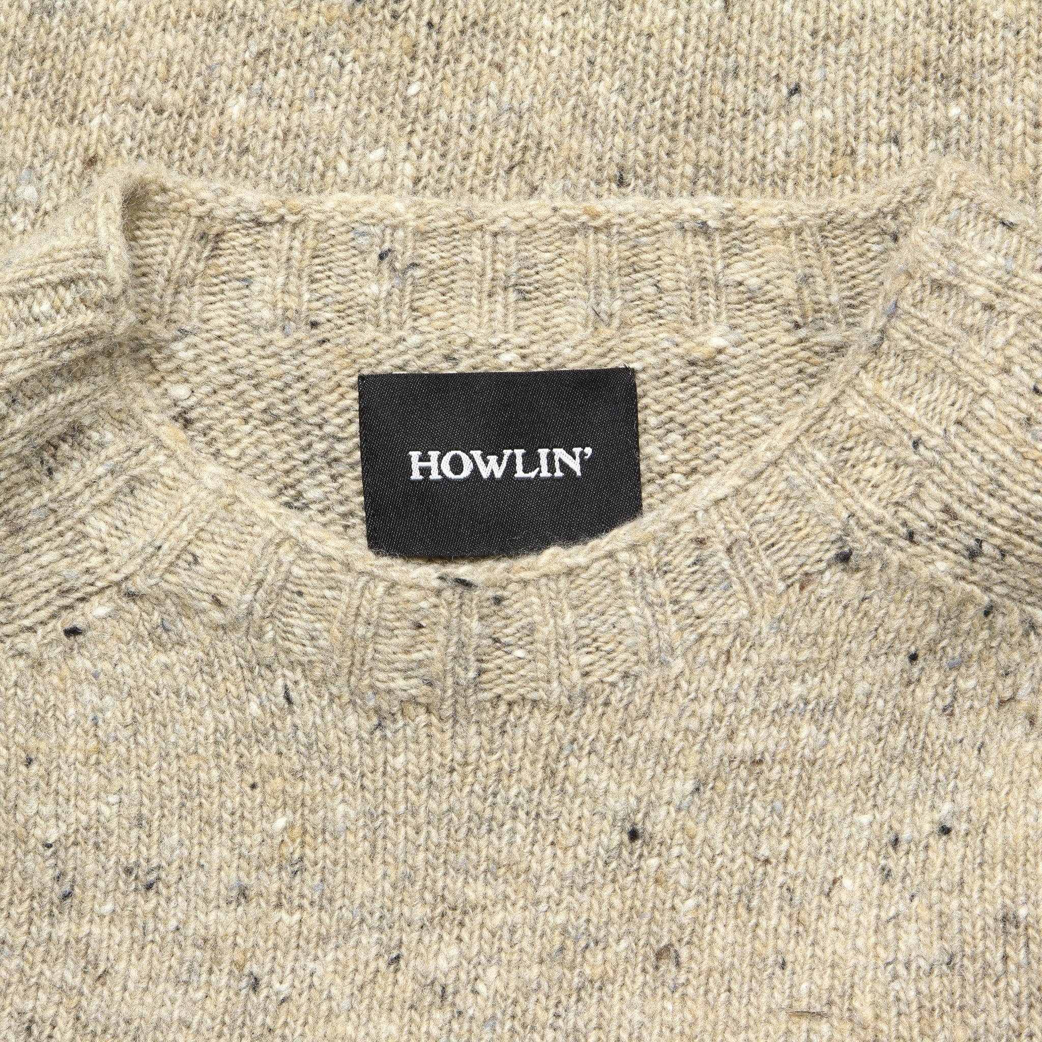 Terry Donegal Crew Sweater - Beige - Image 3