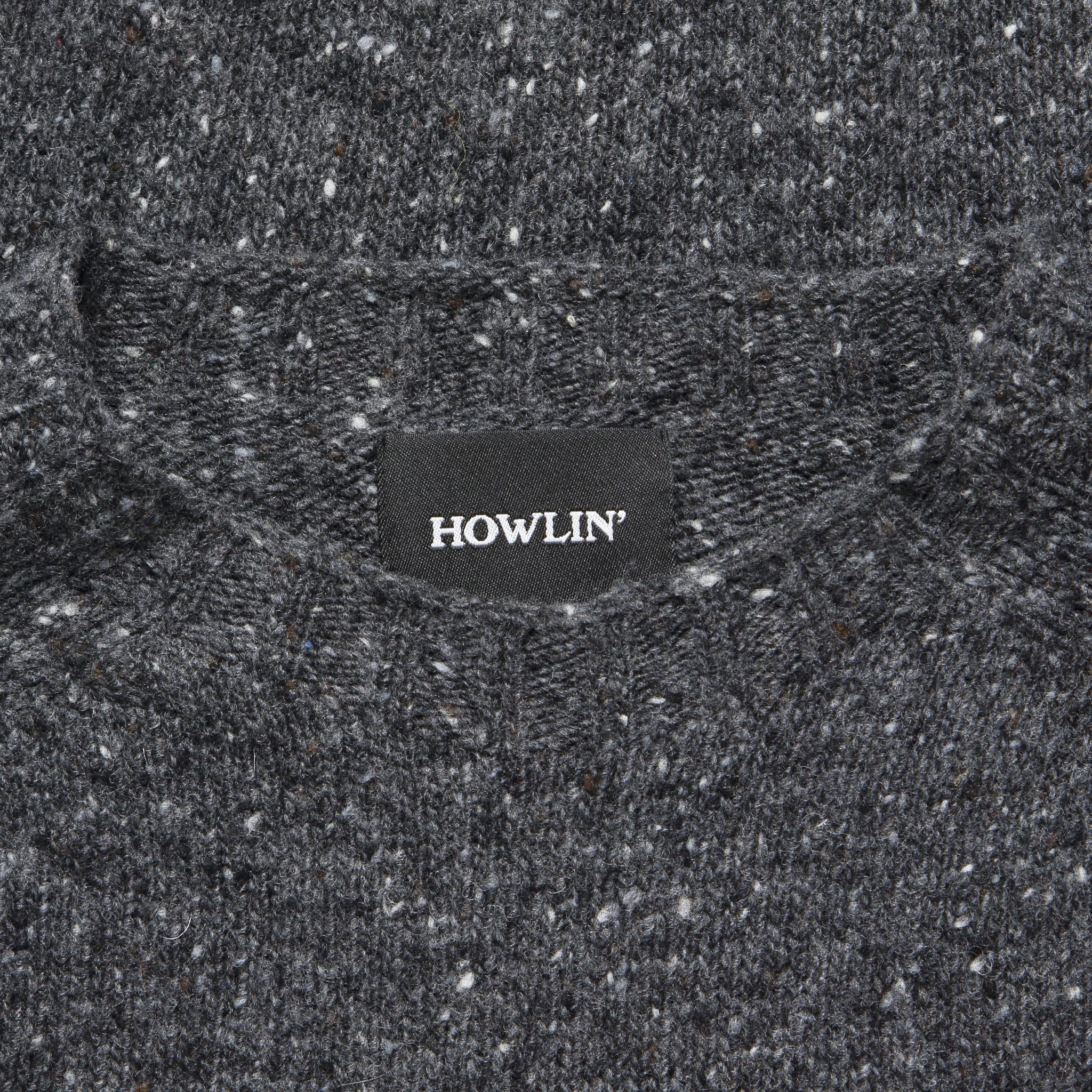 Terry Donegal Crew Sweater - Charcoal - Image 3