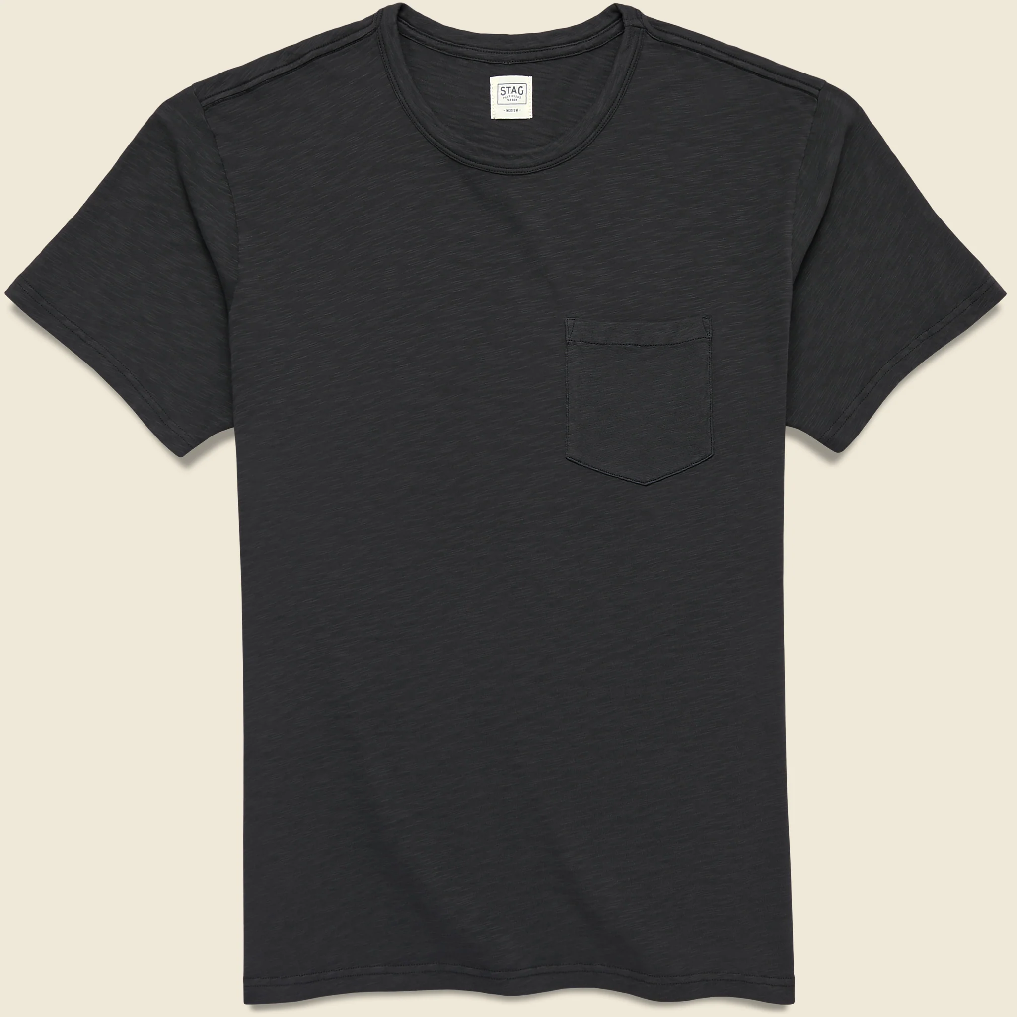 The Essential Pocket Tee - Black