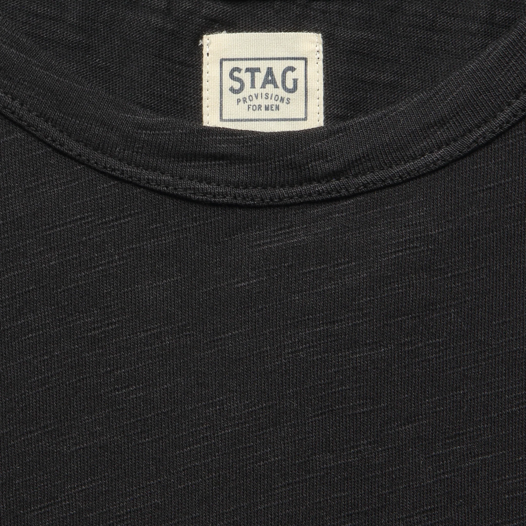 The Essential Pocket Tee - Black - Image 3