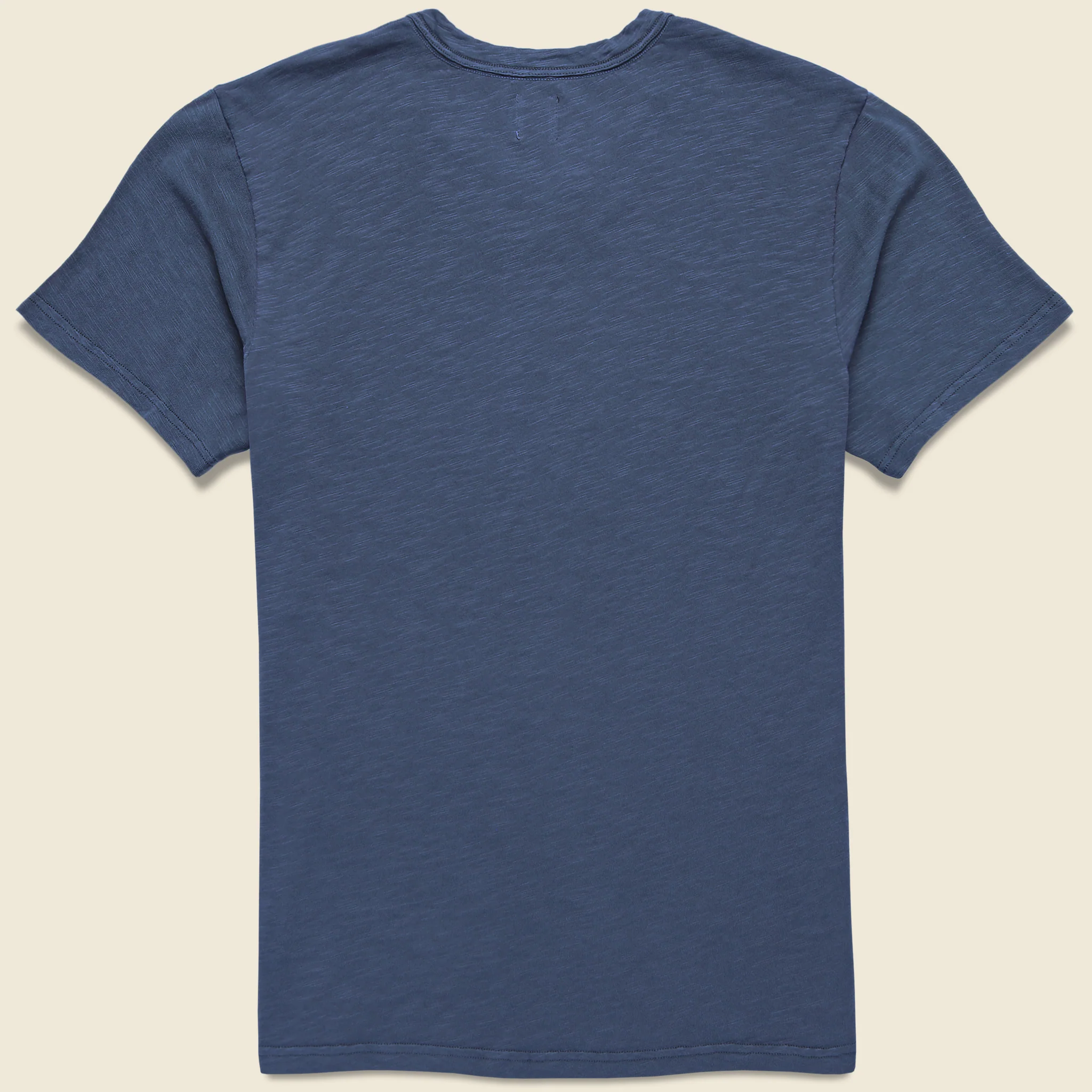 The Essential Pocket Tee - Washed Navy - Image 2