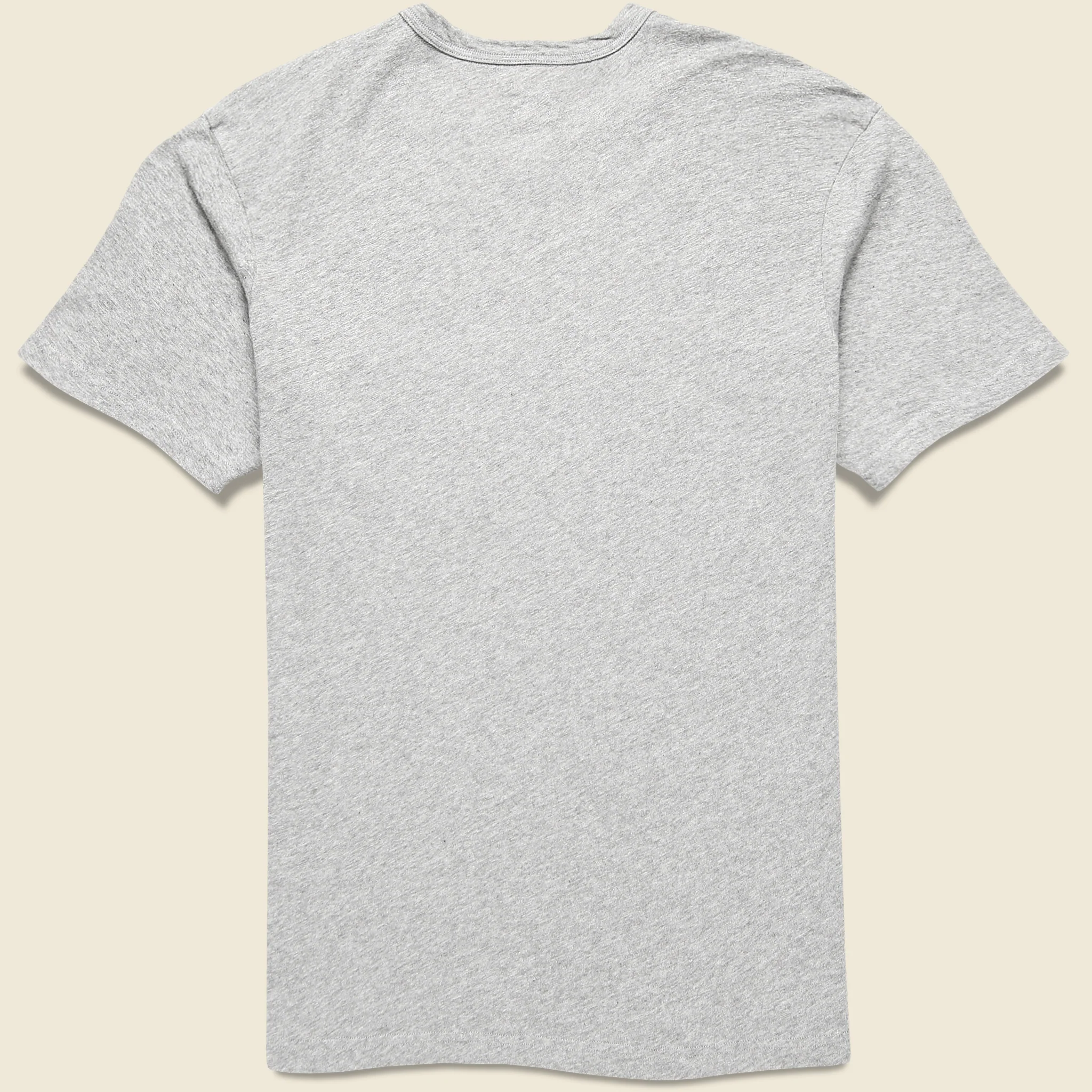 The Essential Tee - Heather Grey - Image 2