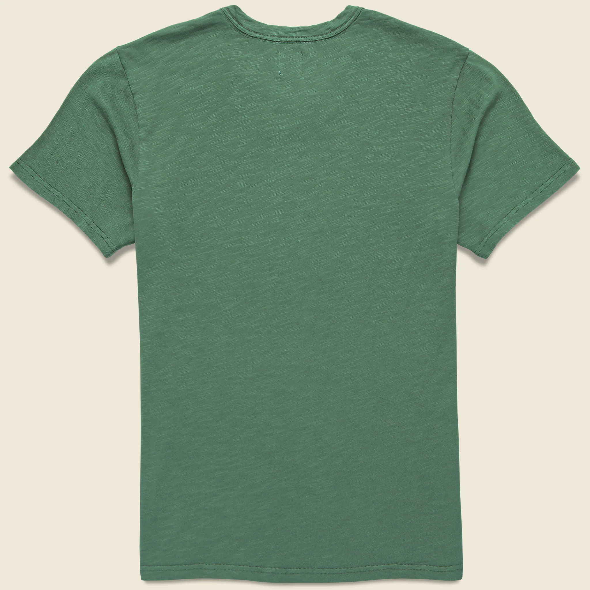 The Essential Tee - Moss Green - Image 2