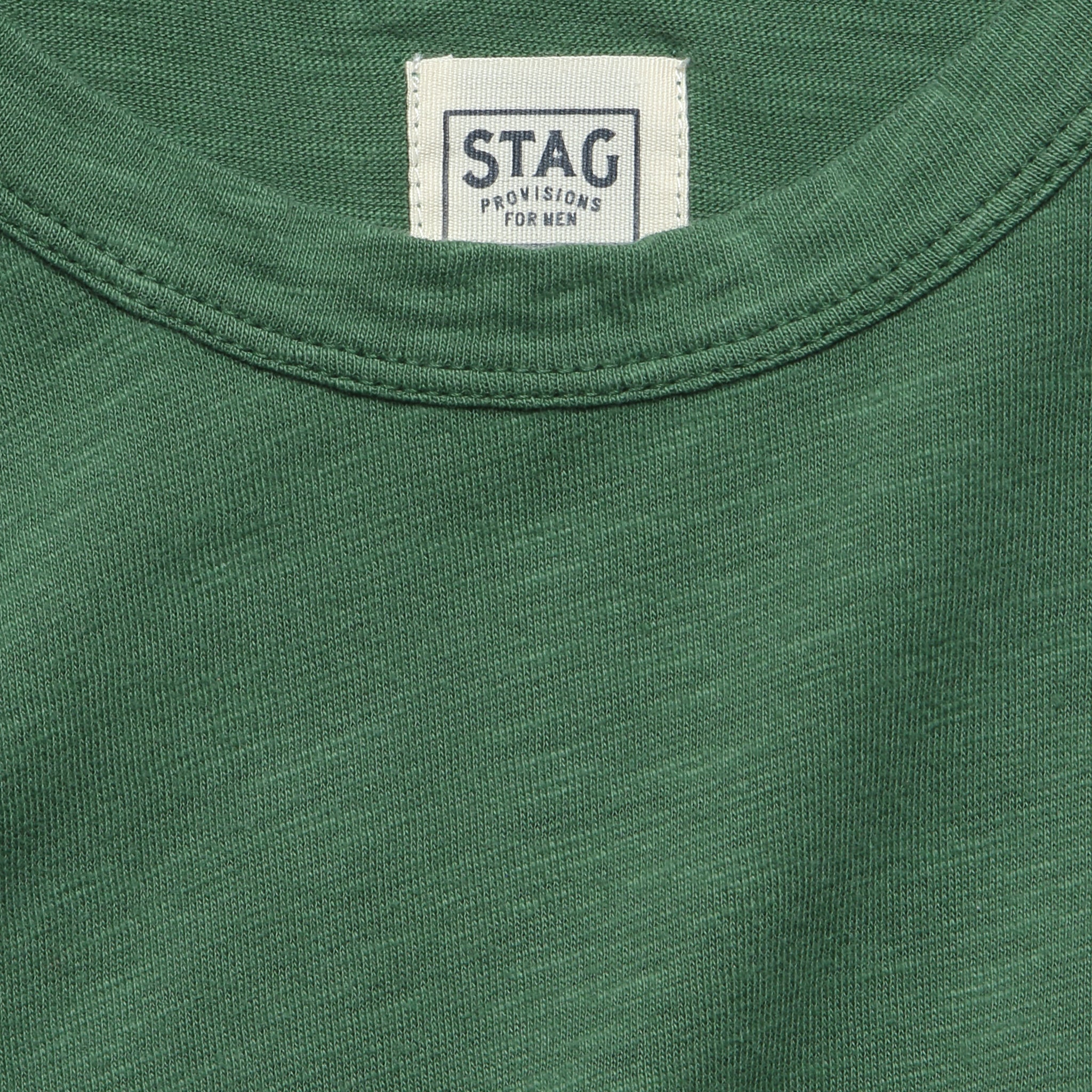 The Essential Tee - Moss Green - Image 3