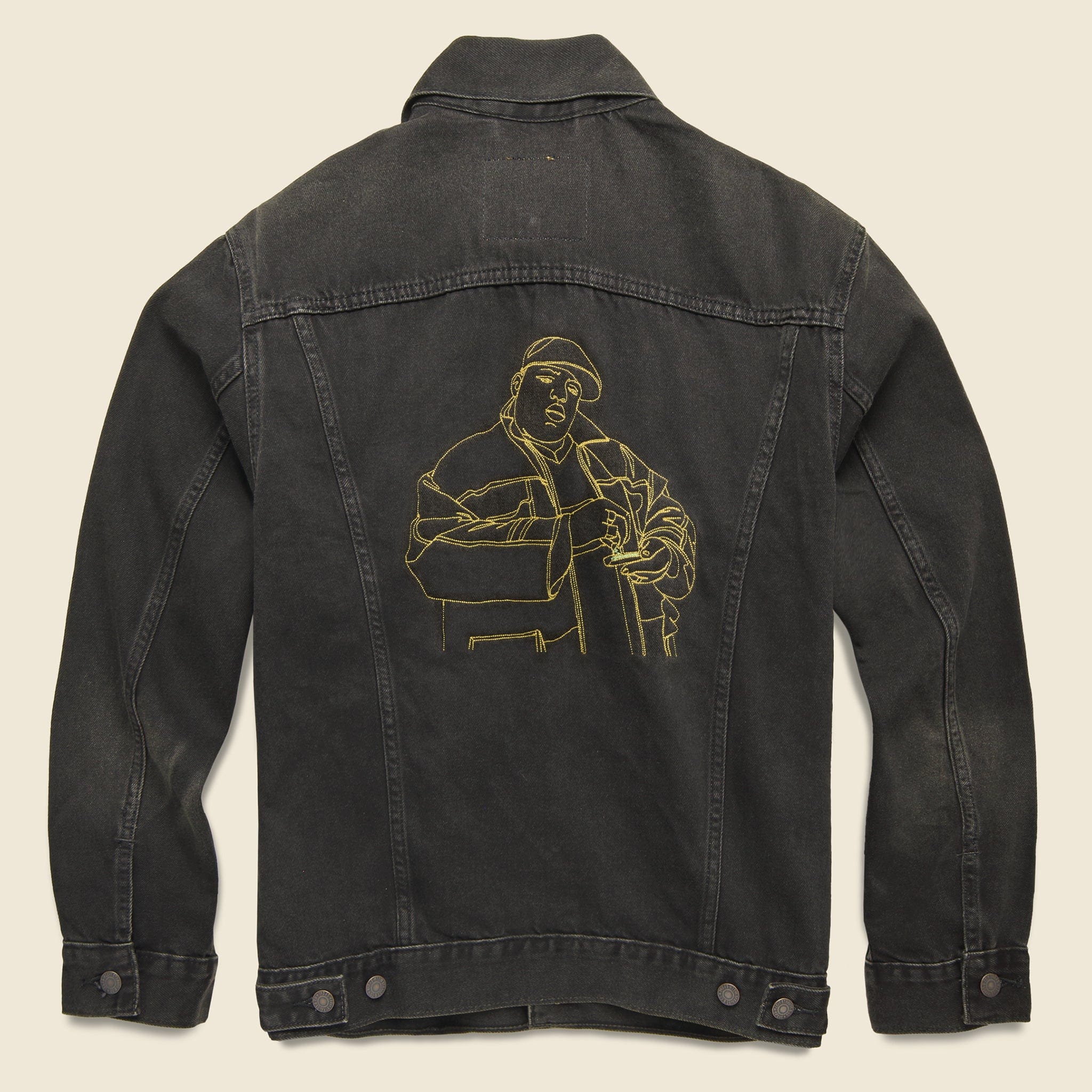 The Notorious Trucker Jacket - Black