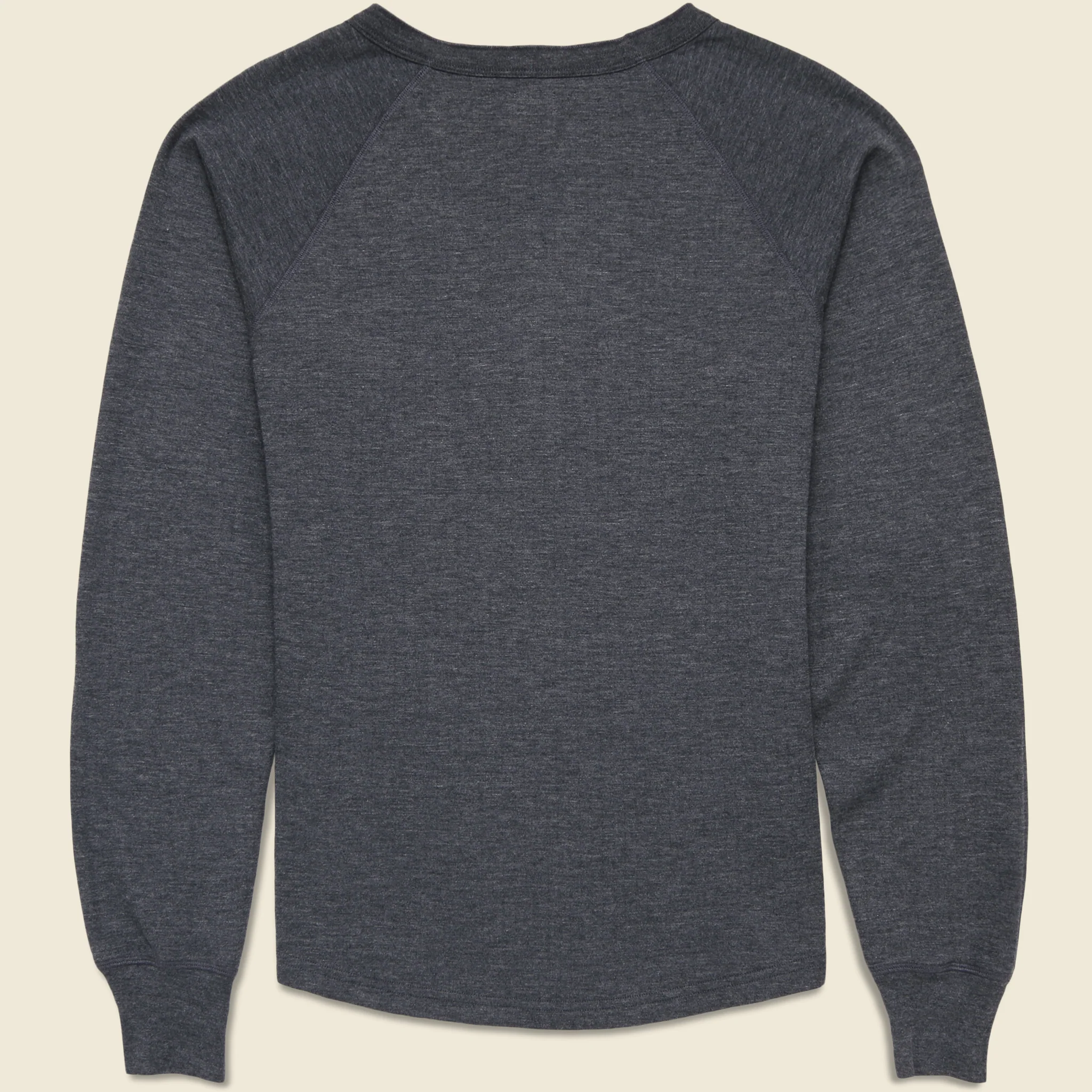 The Regulation Henley - Black Heather - Image 2