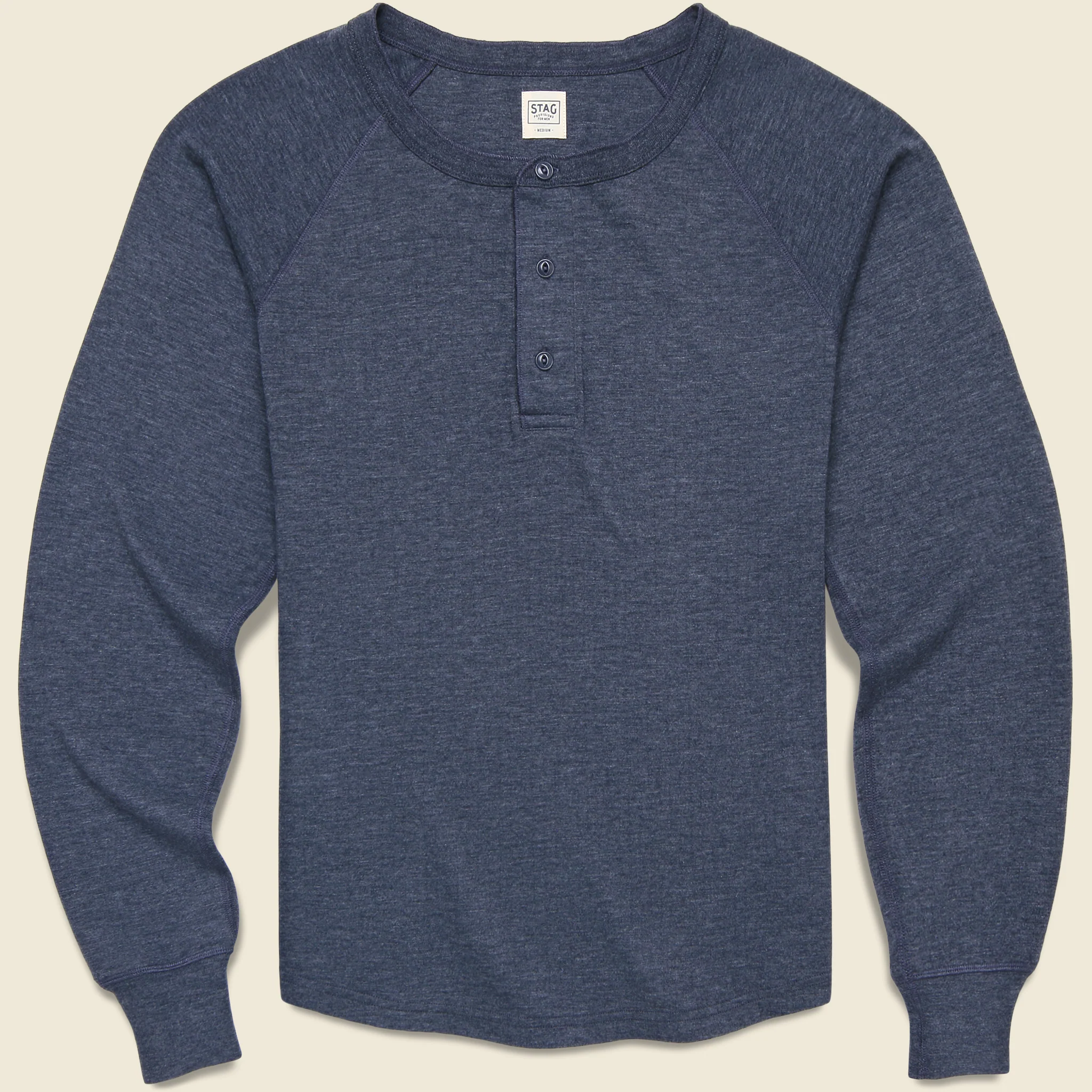 The Regulation Henley - Navy Heather