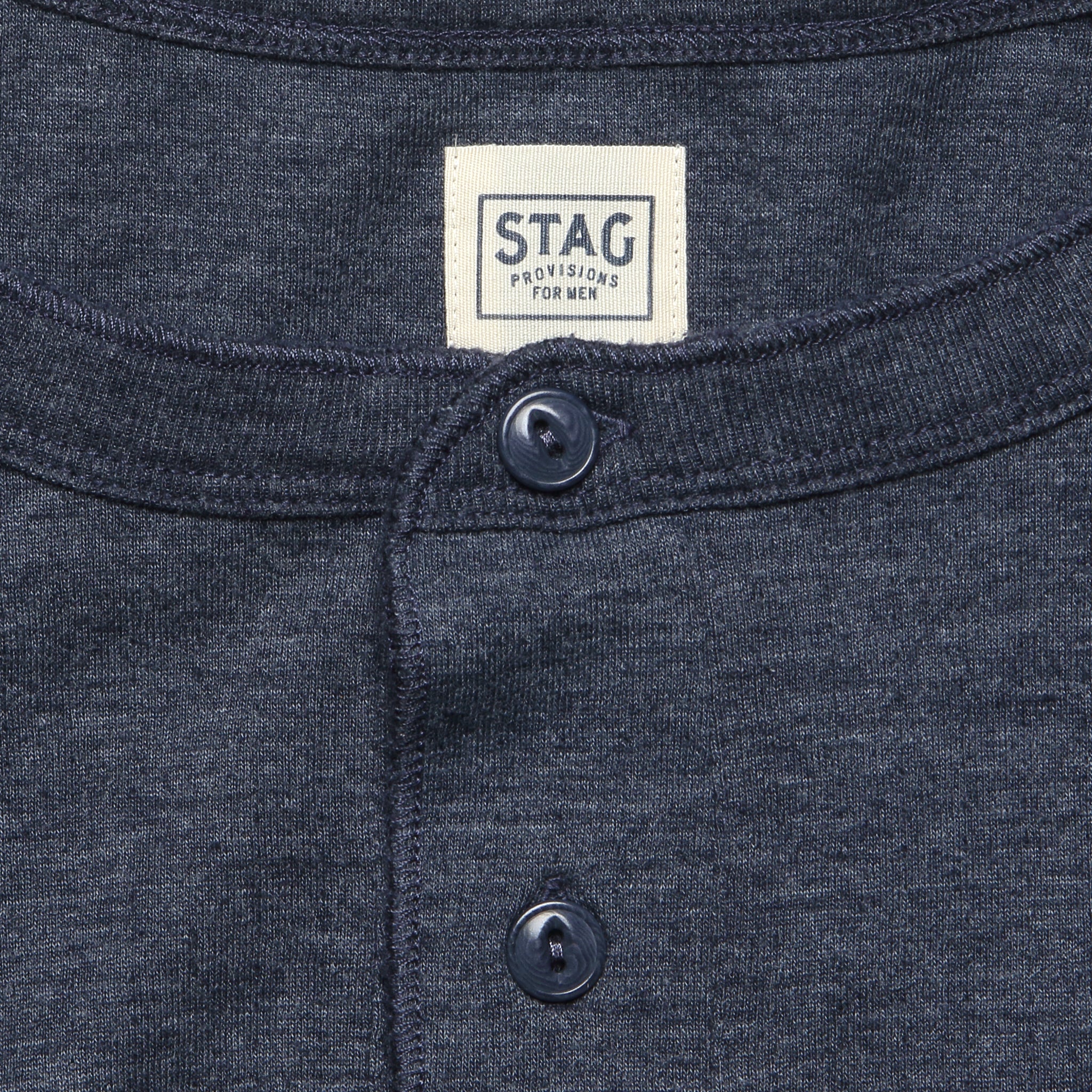 The Regulation Henley - Navy Heather - Image 3