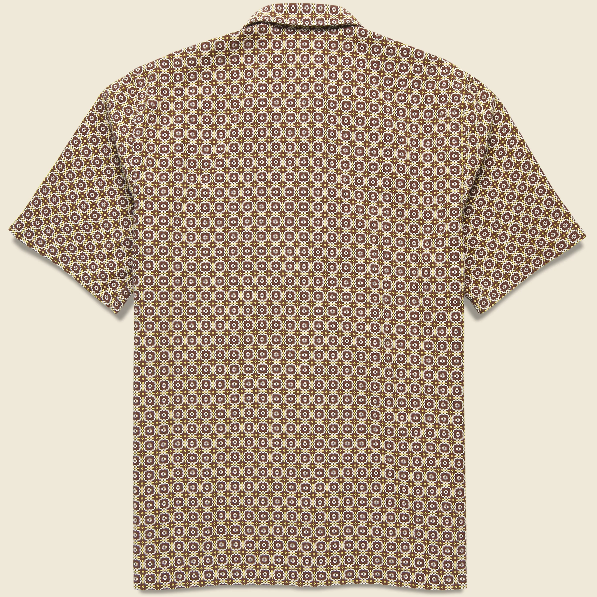 Tile Road Shirt - Brown - Image 2