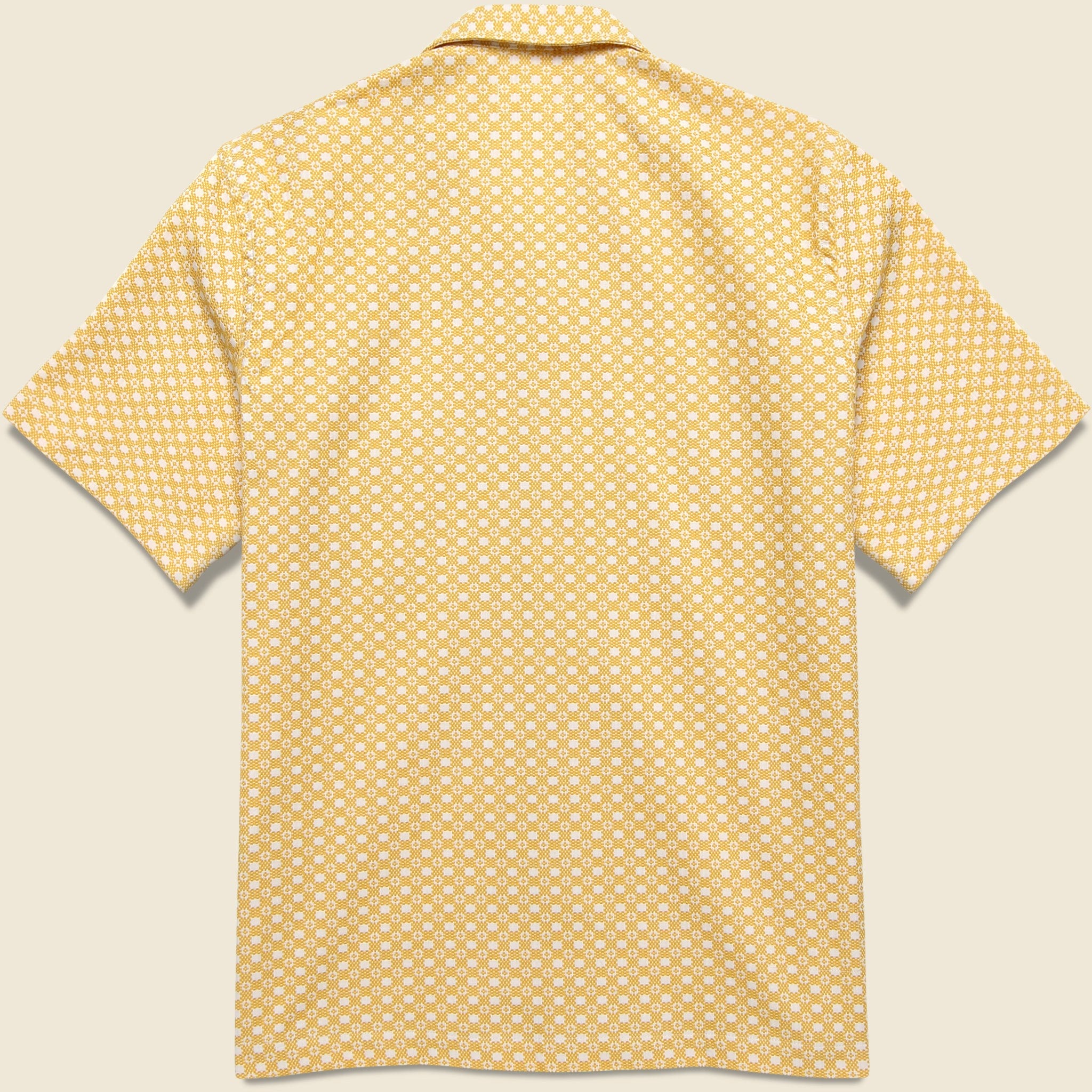 Tile Road Shirt - Yellow/White - Image 2