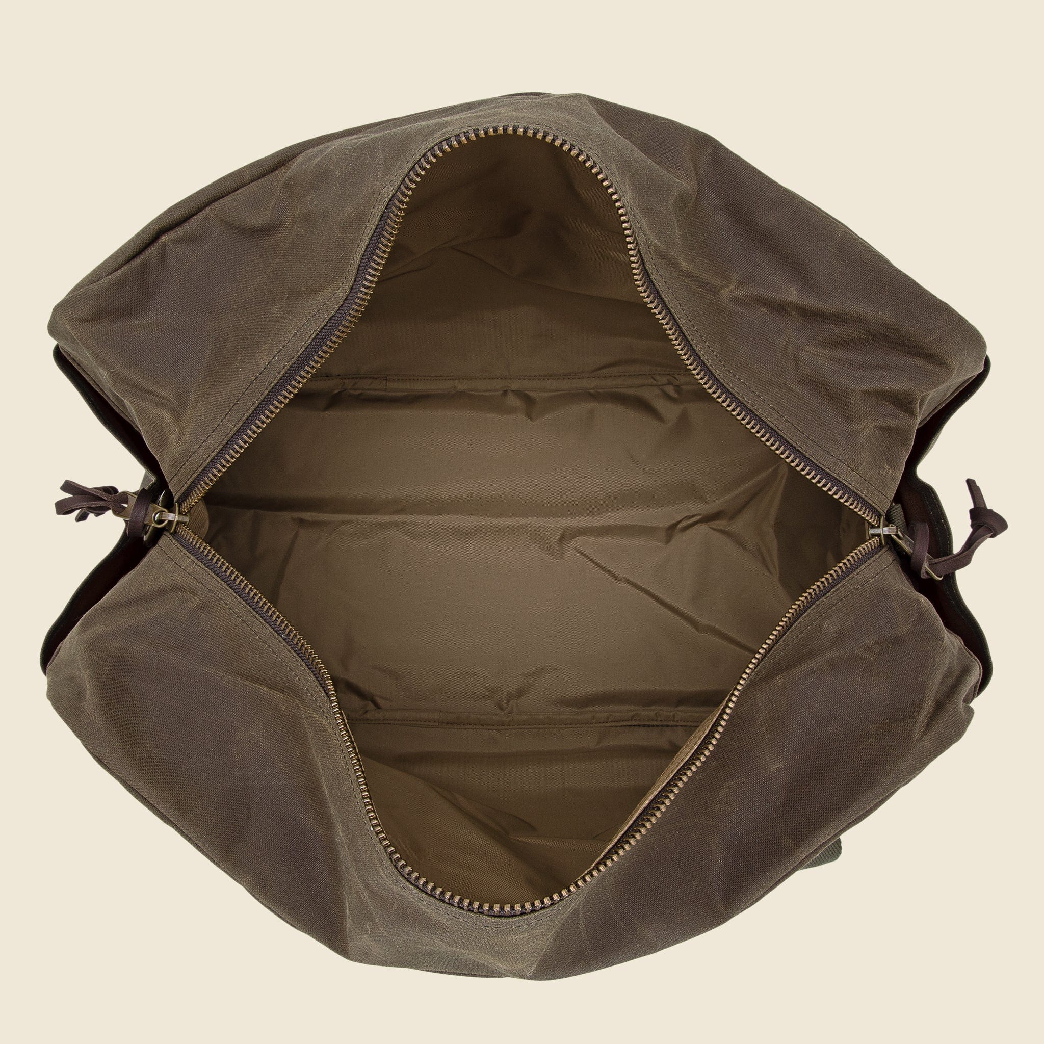 Tin Cloth Medium Duffle Bag - Otter Green - Image 3