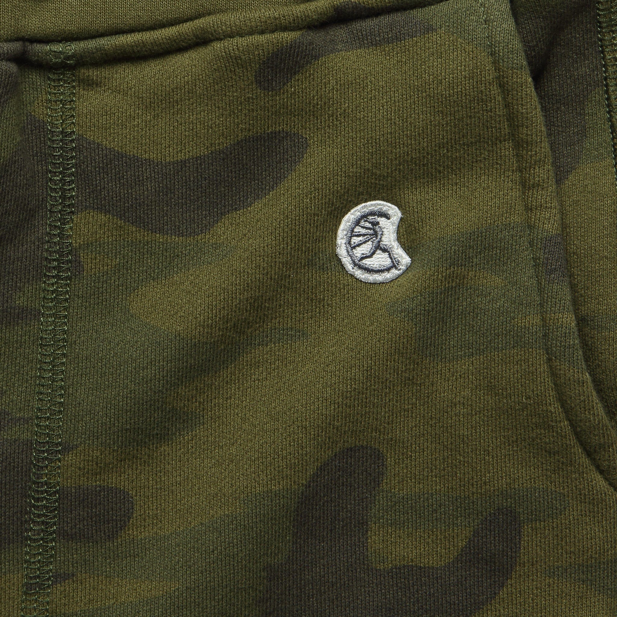 Todd Snyder + Champion - Fatigue Camo Sweatshort - Green - Image 3
