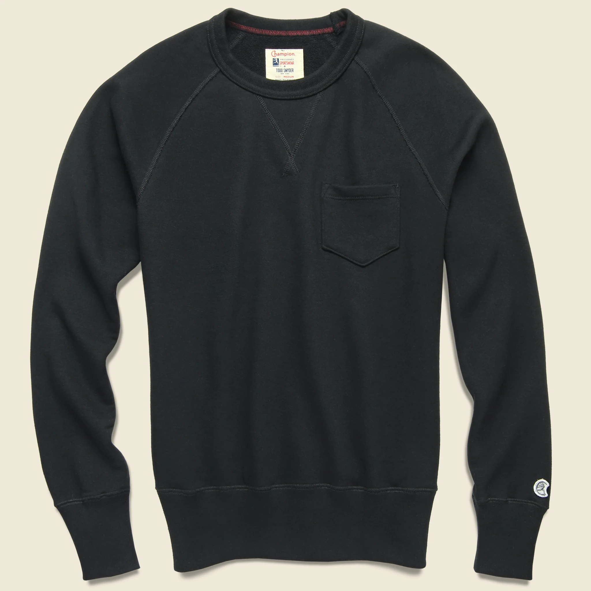 Pocket Sweatshirt - Black