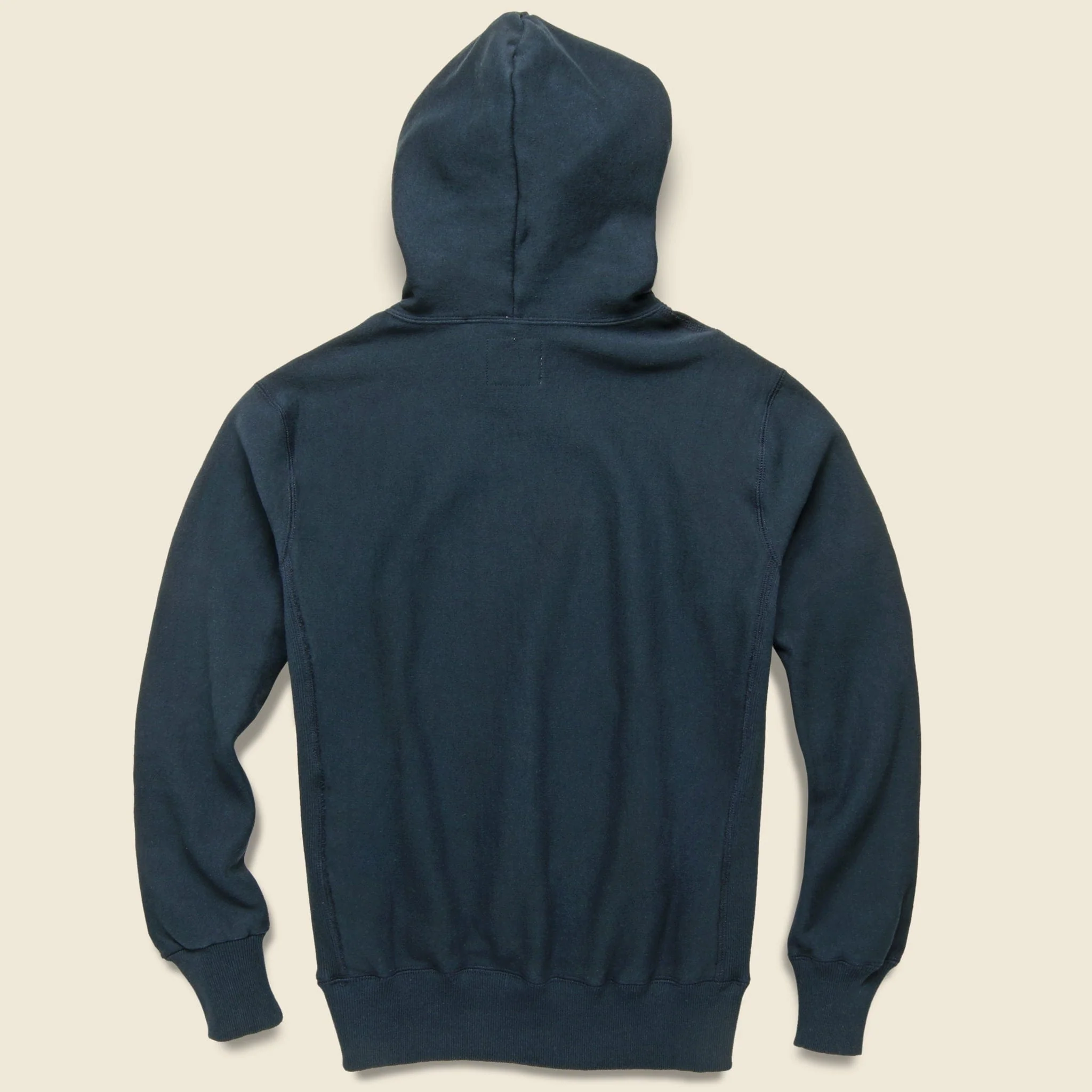 Todd Snyder + Champion - Popover Hoodie Sweatshirt - Original Navy - Image 2