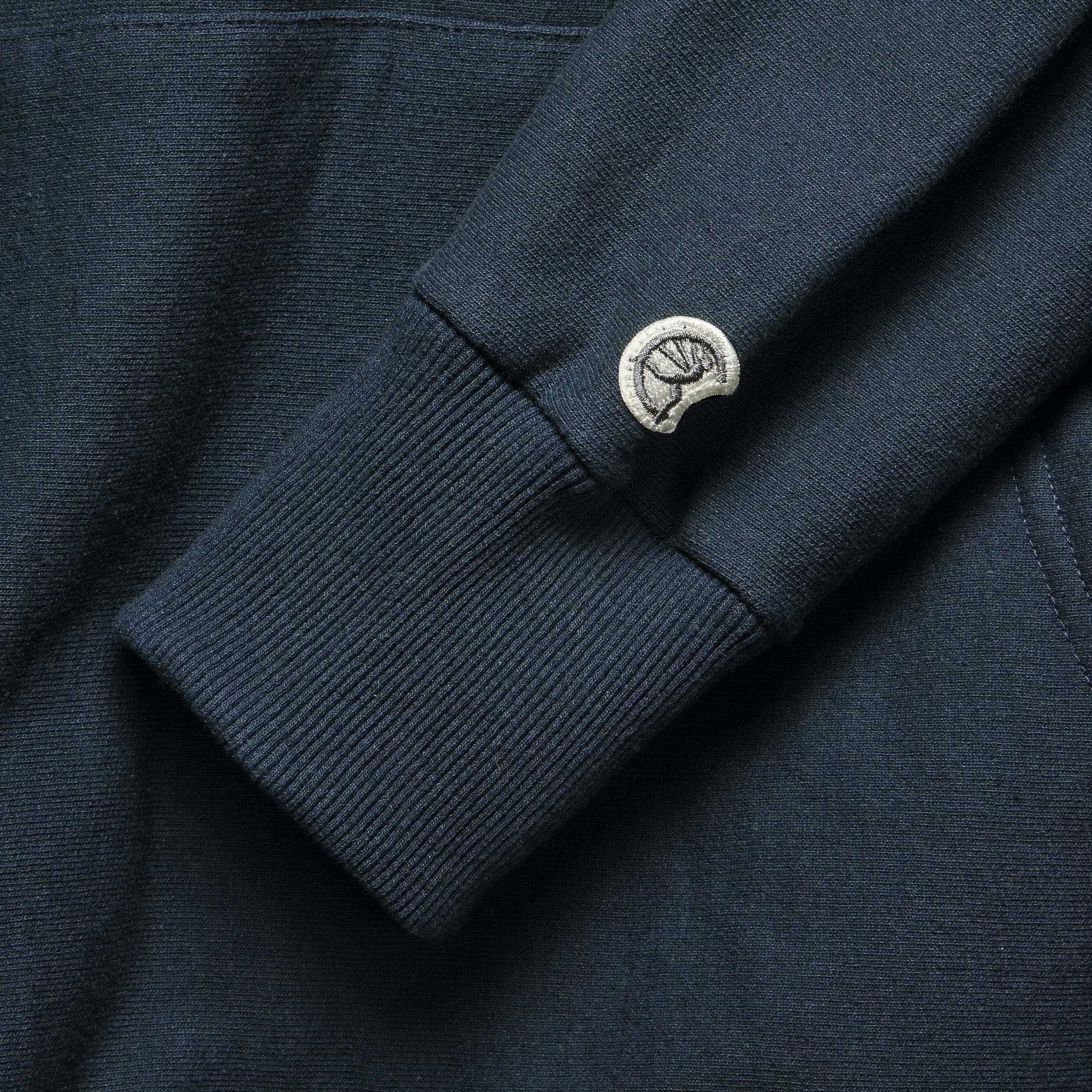 Todd Snyder + Champion - Popover Hoodie Sweatshirt - Original Navy - Image 3