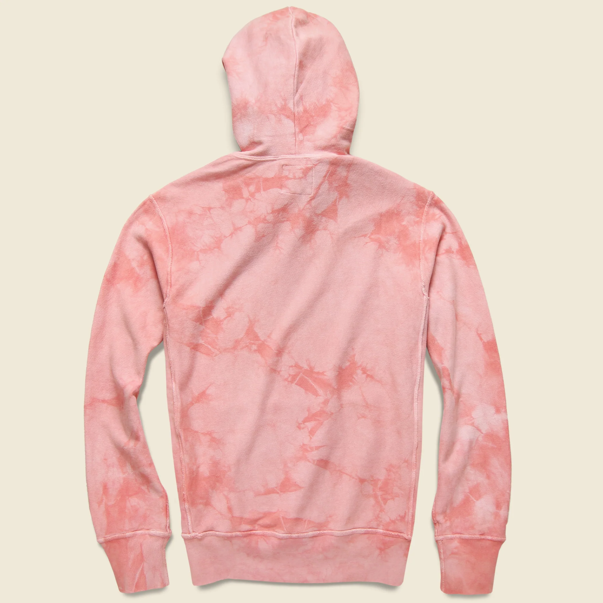 Popover Hoodie - Pink Tie Dye - Image 2