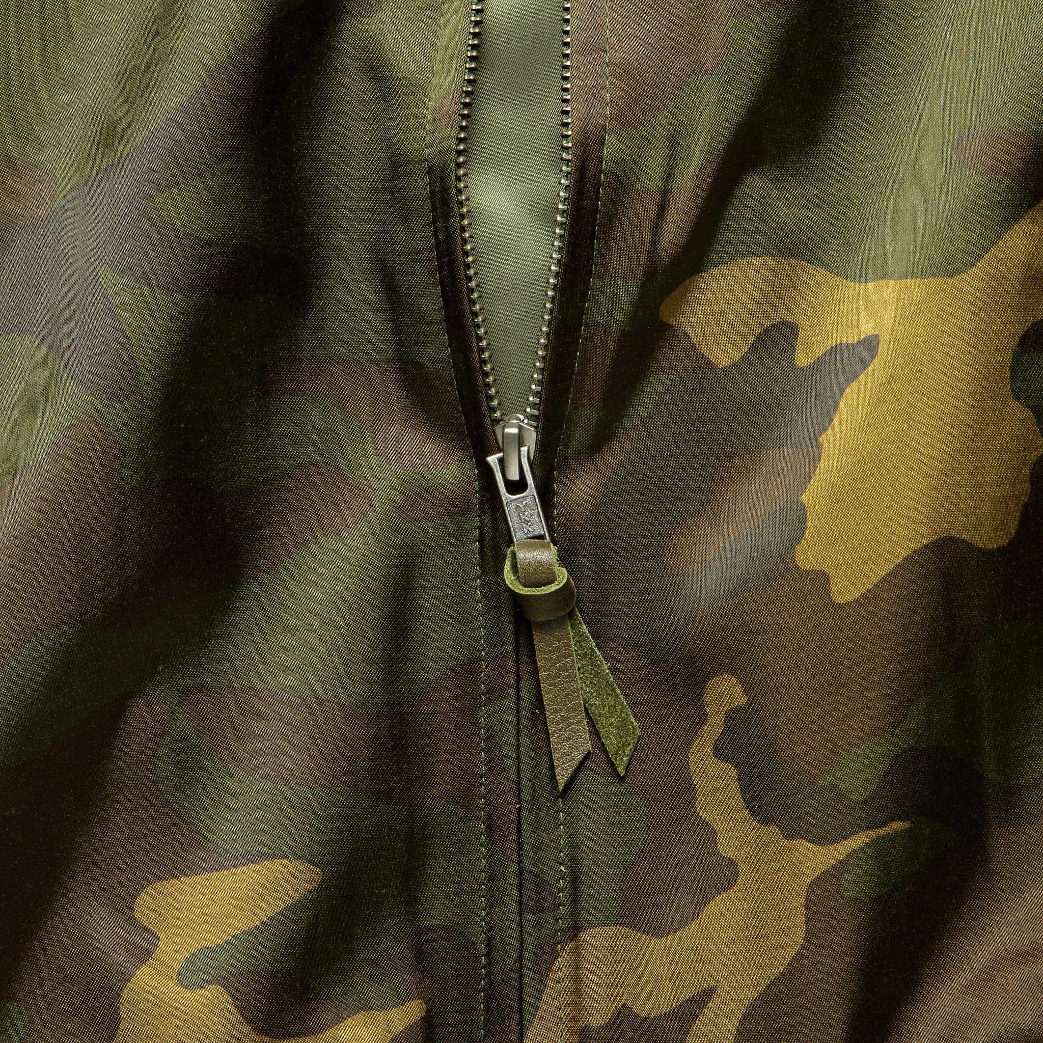 Todd Snyder + Champion - Satin Camo Bomber - Green - Image 3