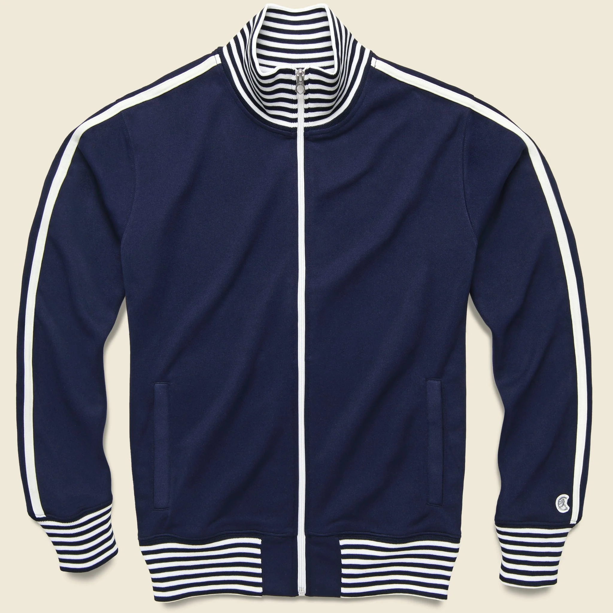 Todd Snyder + Champion - Track Jacket - Navy