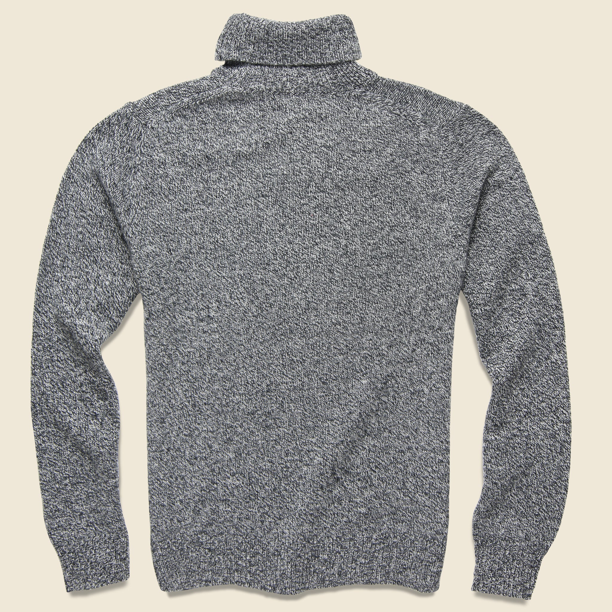 Cashmere Turtleneck - Grey Heather - Image 2