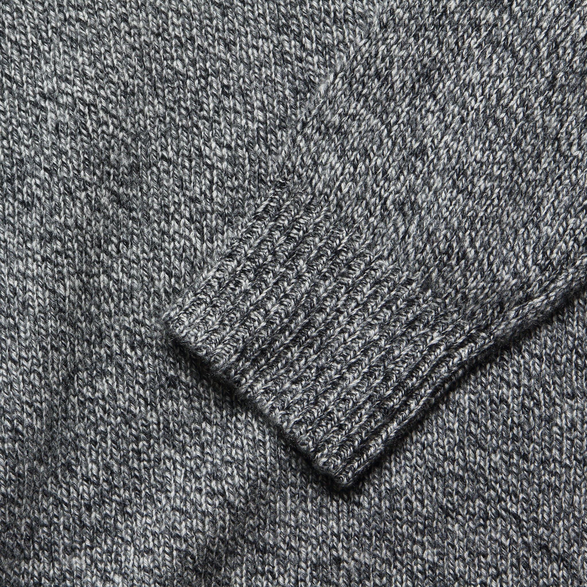 Cashmere Turtleneck - Grey Heather - Image 4