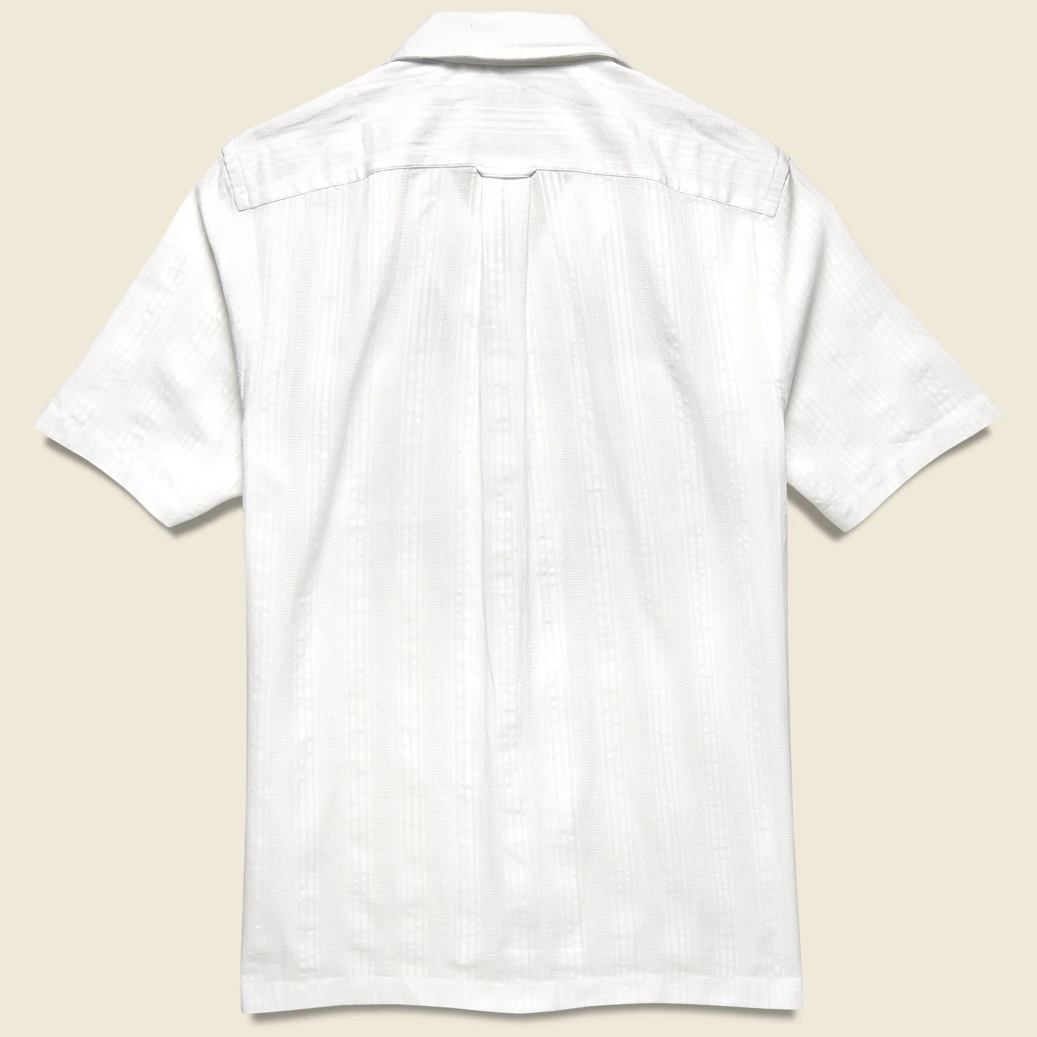 Two-Pocket Maui Camp Shirt - White - Image 2