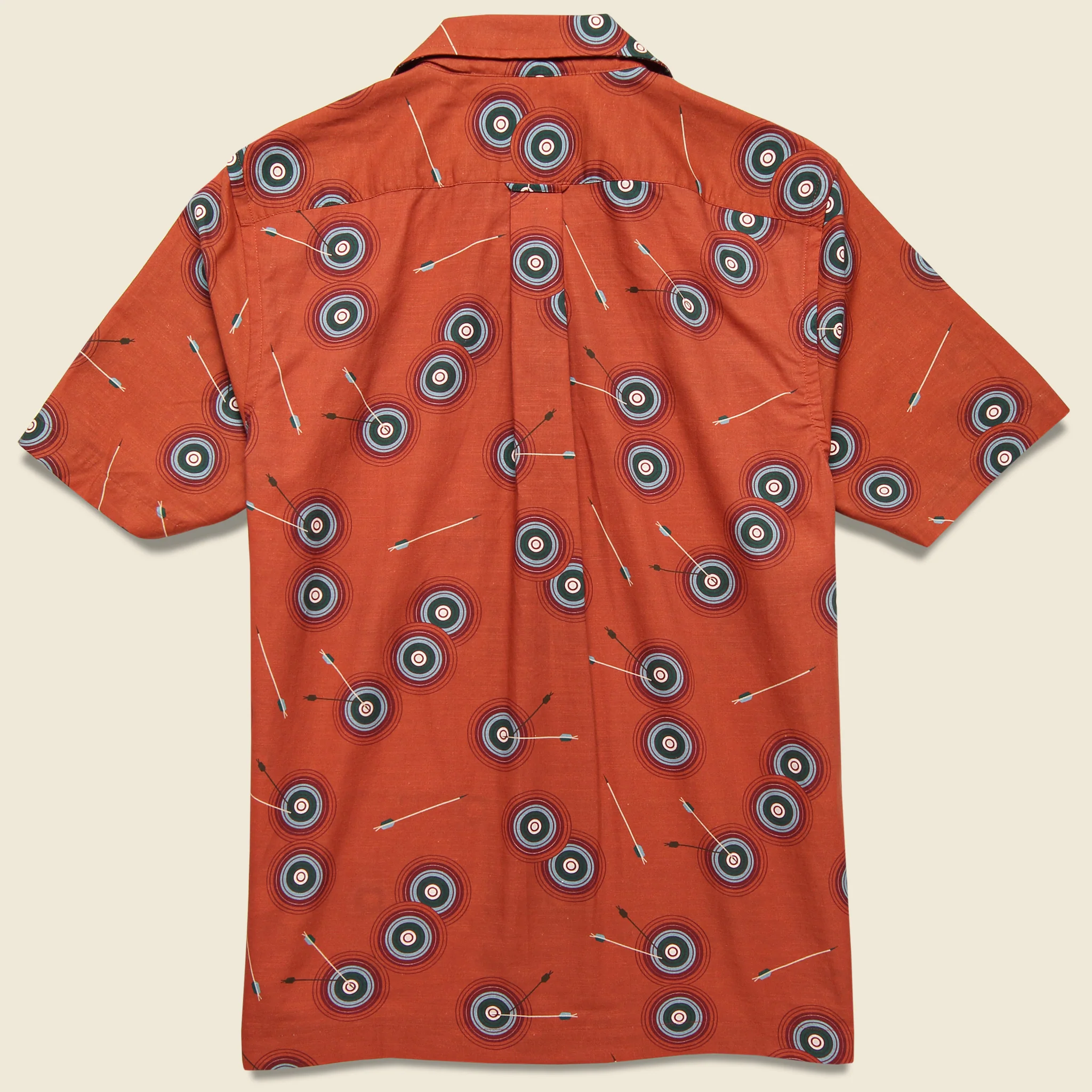 Bullseye Camp Shirt - Clay - Image 2