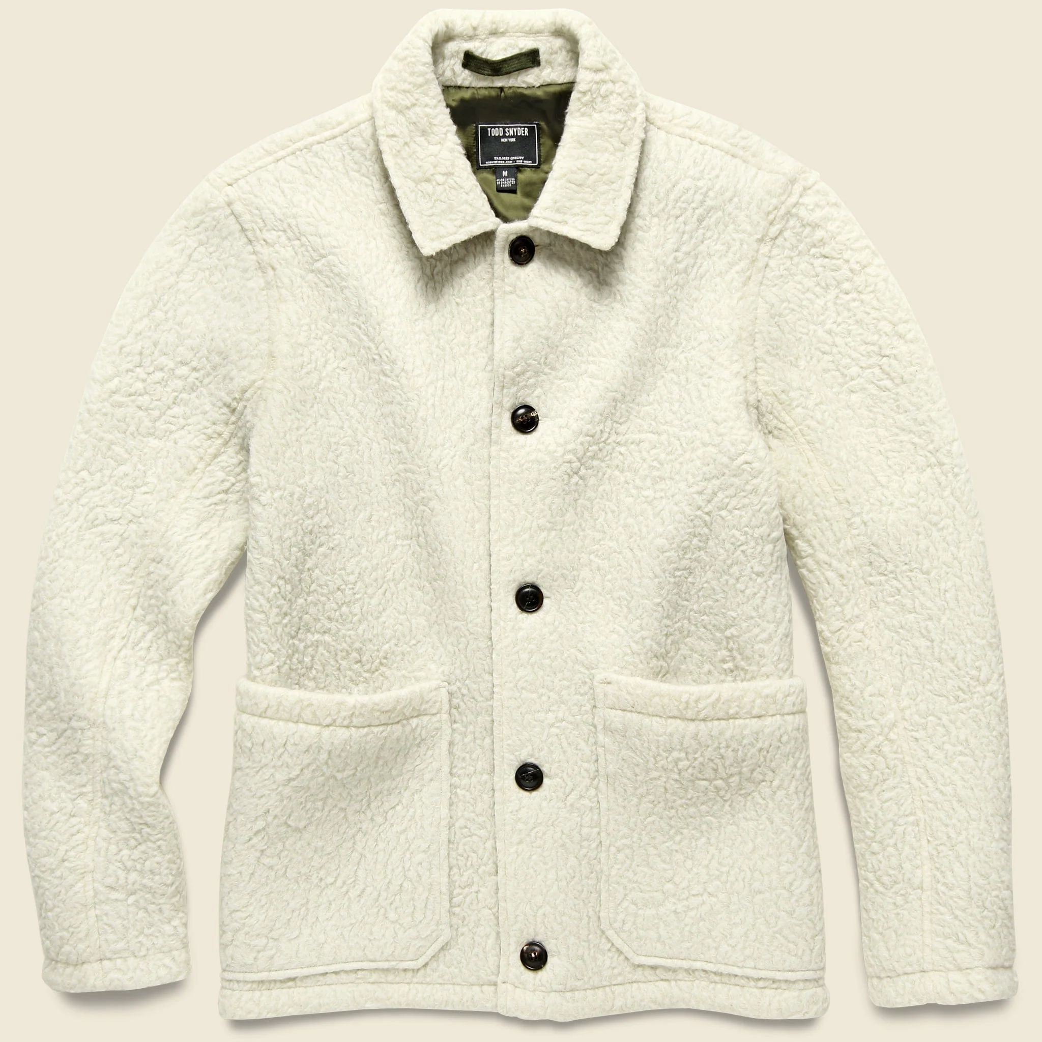 Sherpa Chore Jacket - White