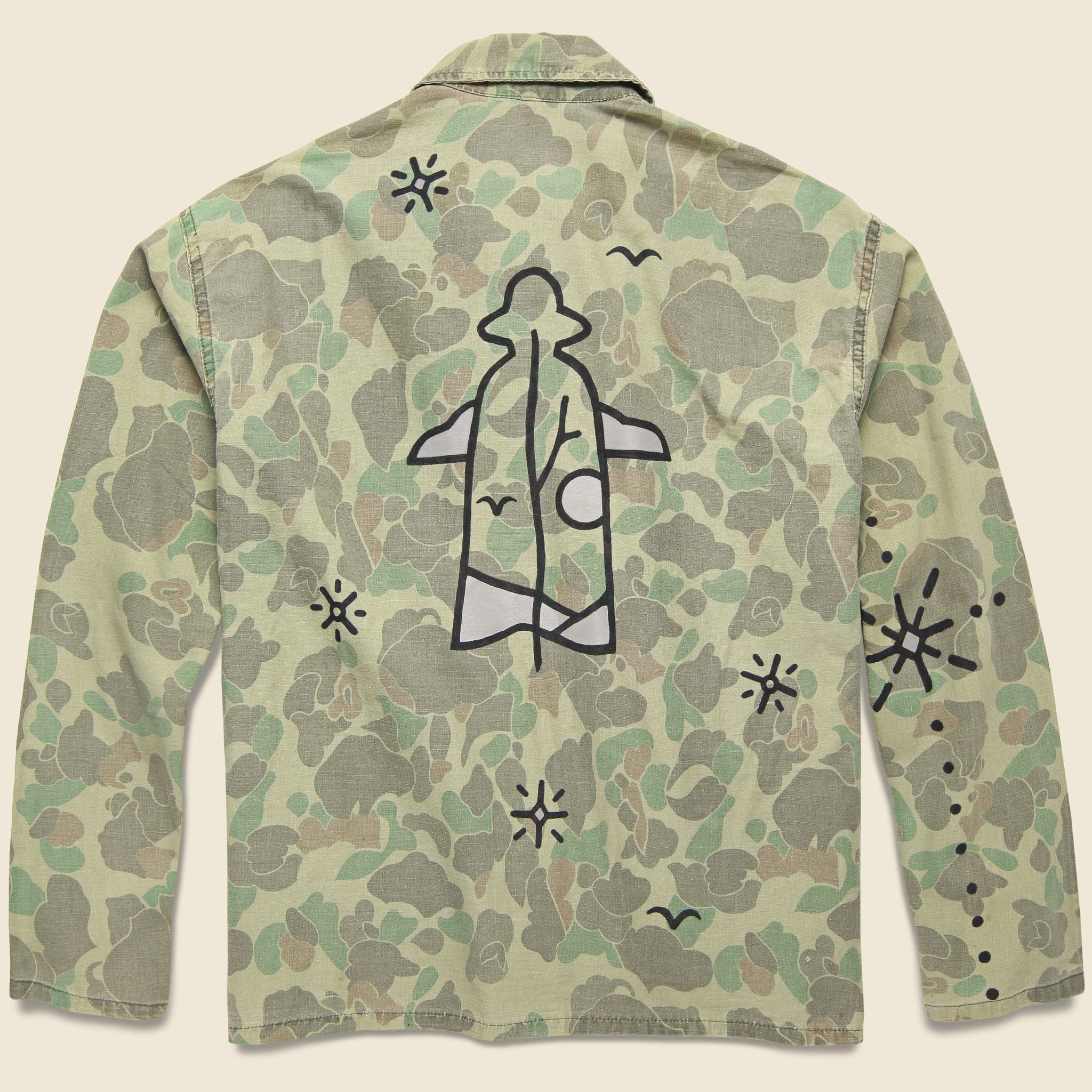 Vintage Duck Hunter Camo Jacket - Shadow Man - Image 2