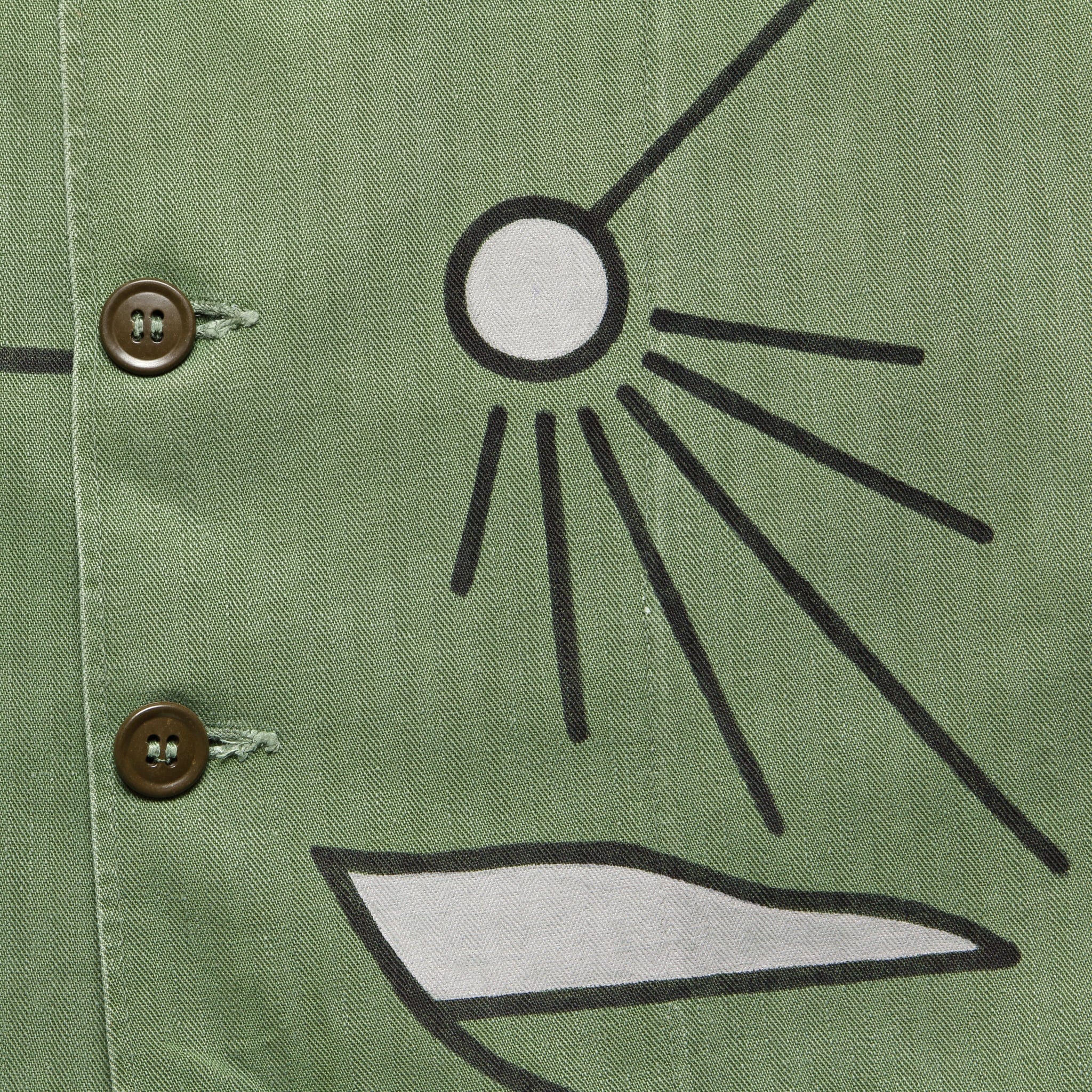 Vintage Combat Overshirt - Desert Longhorn Skull - Image 3