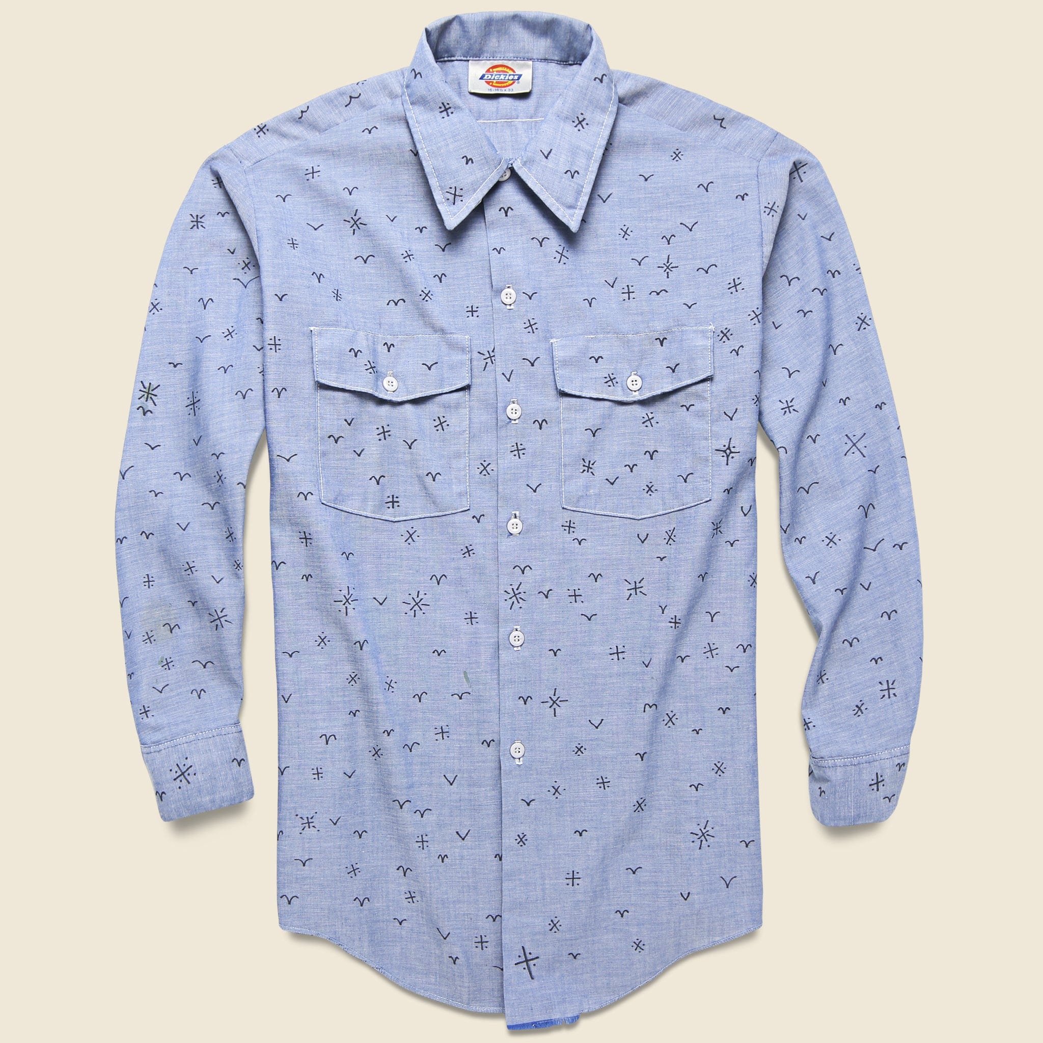 Vintage Dickies Chambray Shirt - Icons