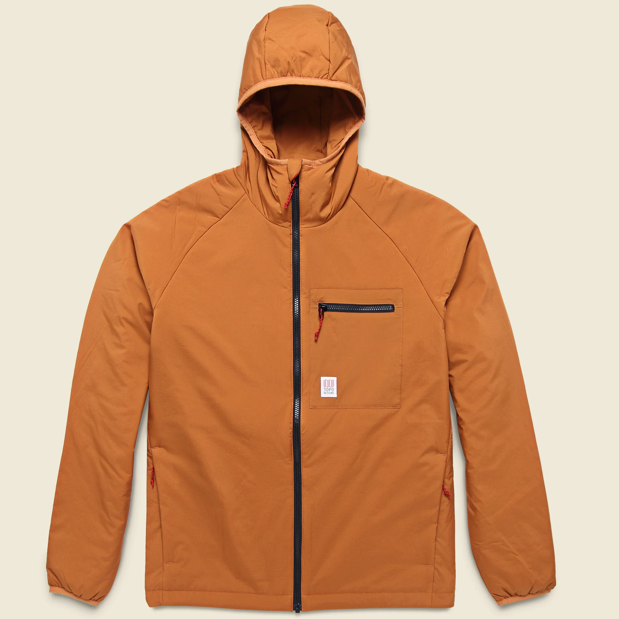 Puffer Hoodie - Clay